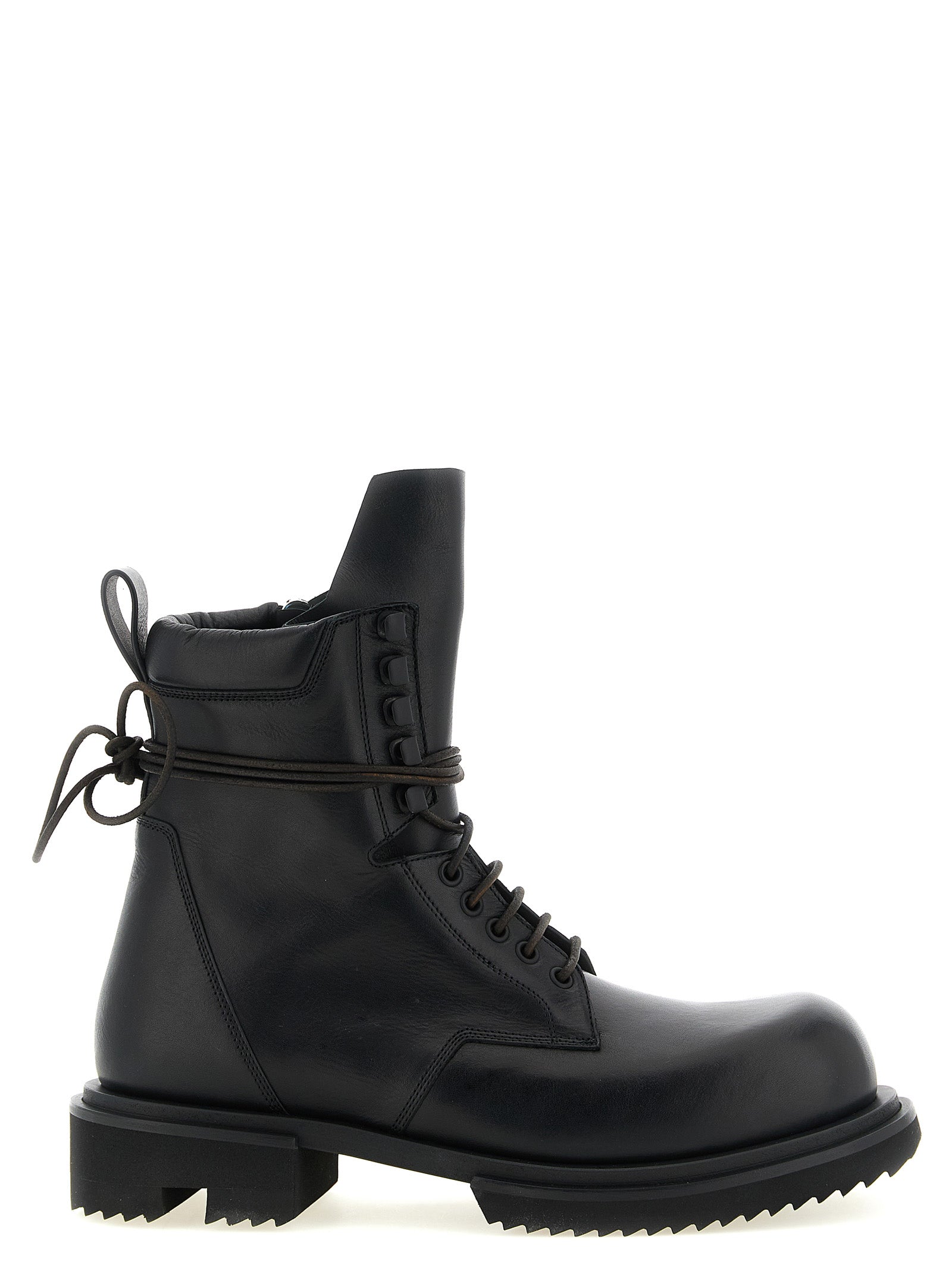 Rick Owens Schwarze Chelsea Boots aus Kalbsleder