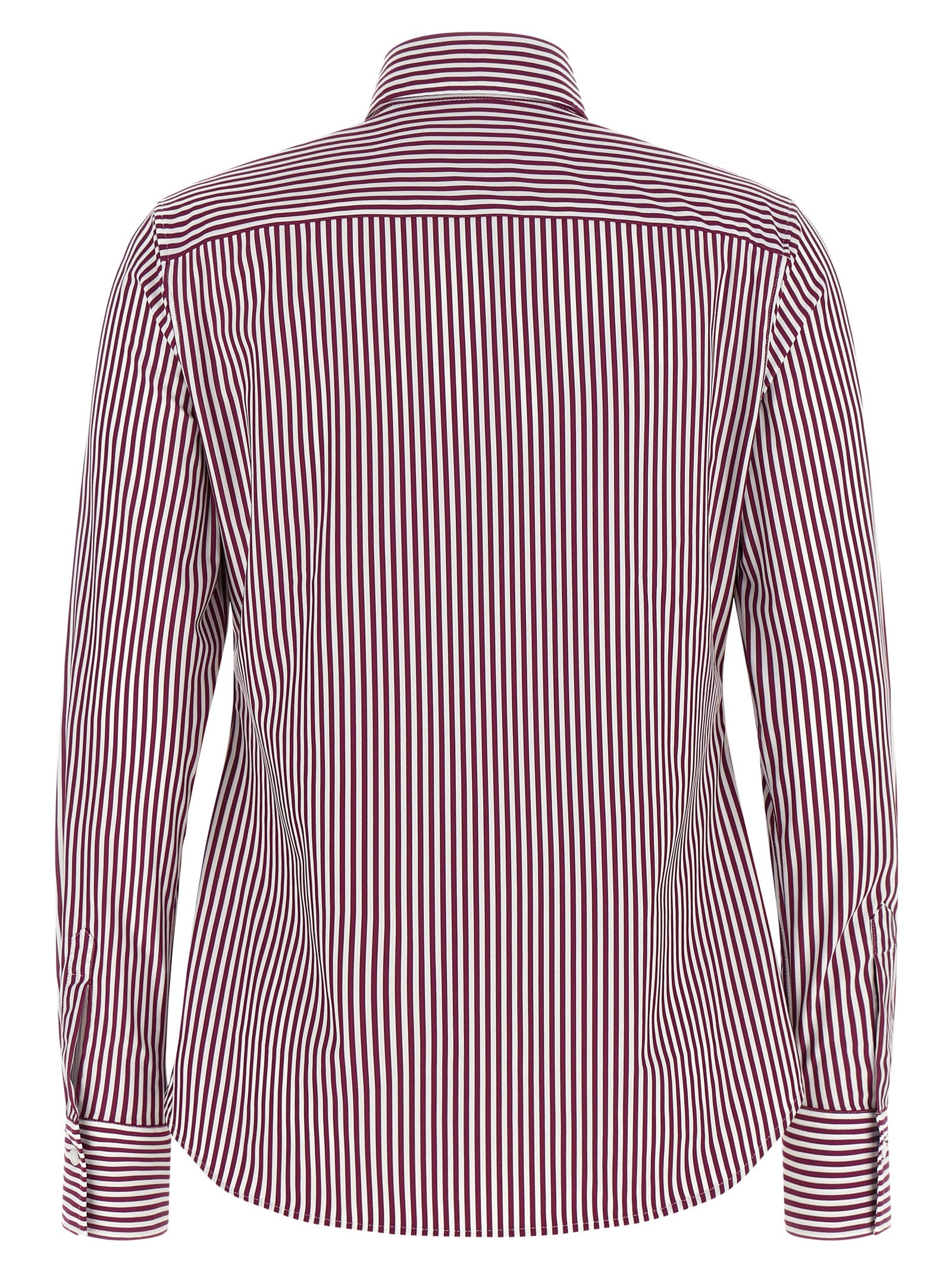 XACUS Bordeaux Polyamid-Bluse