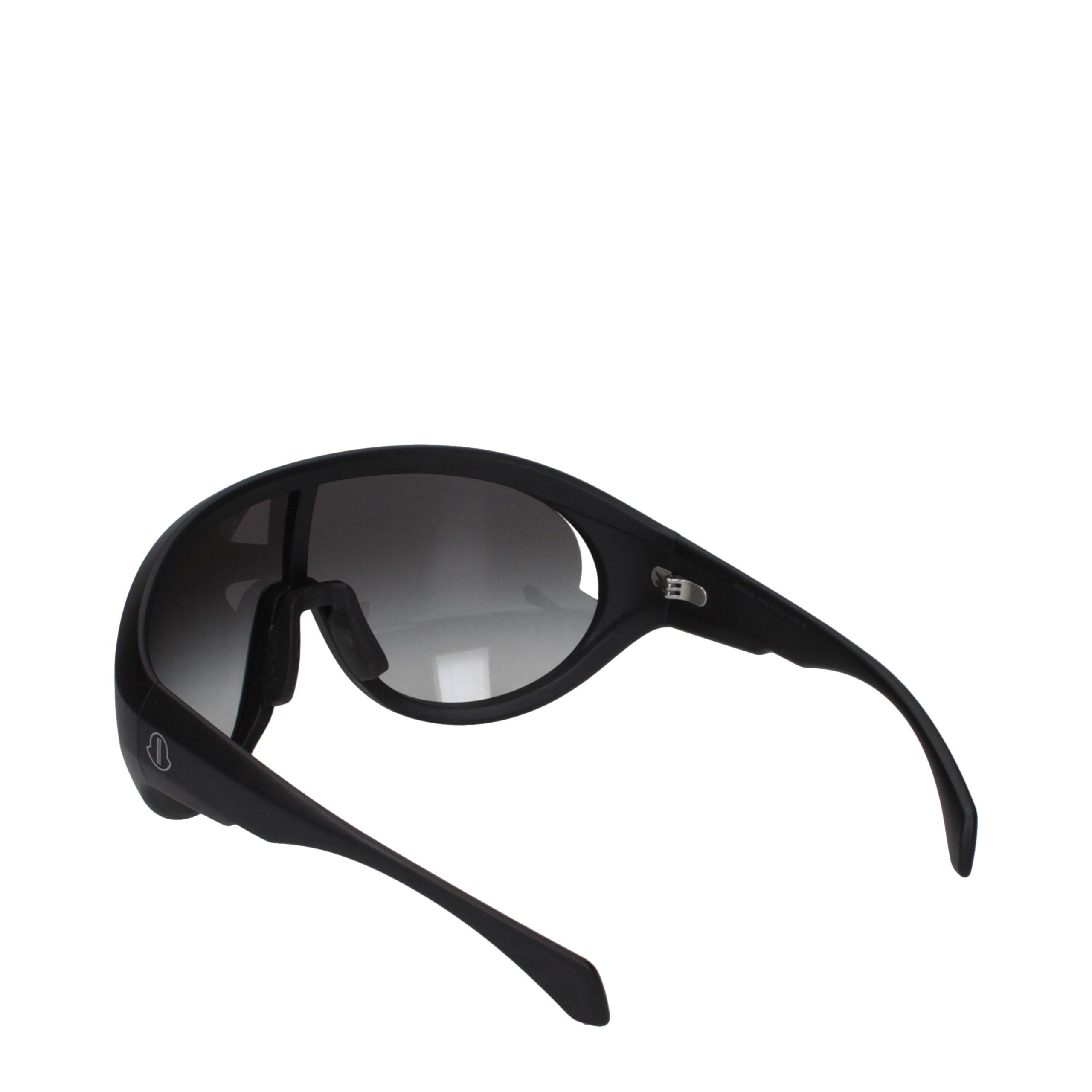 Moncler Sonnenbrille aus schwarzem Nylon