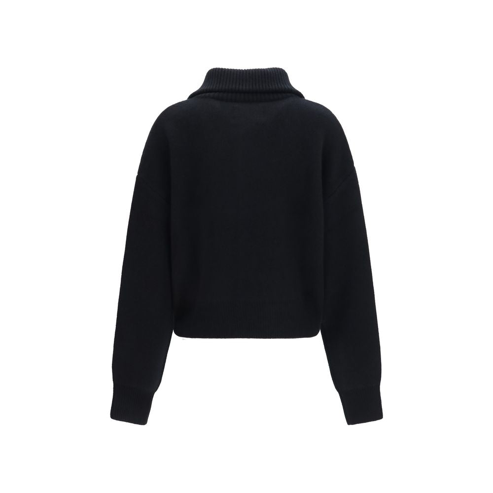 Extreme Cashmere Schwarzer Kaschmir-Cardigan