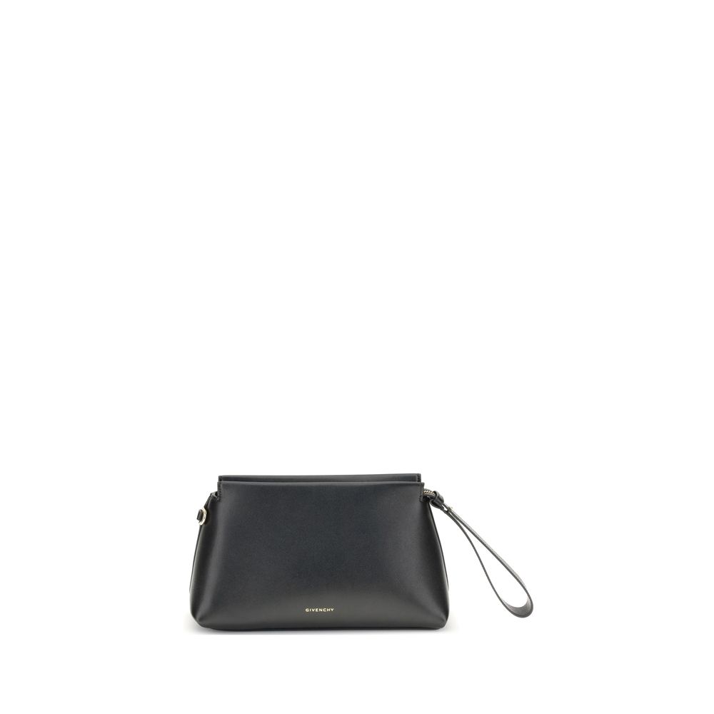 Givenchy Schwarzes Kalbsleder Bos Taurus Portemonnaie
