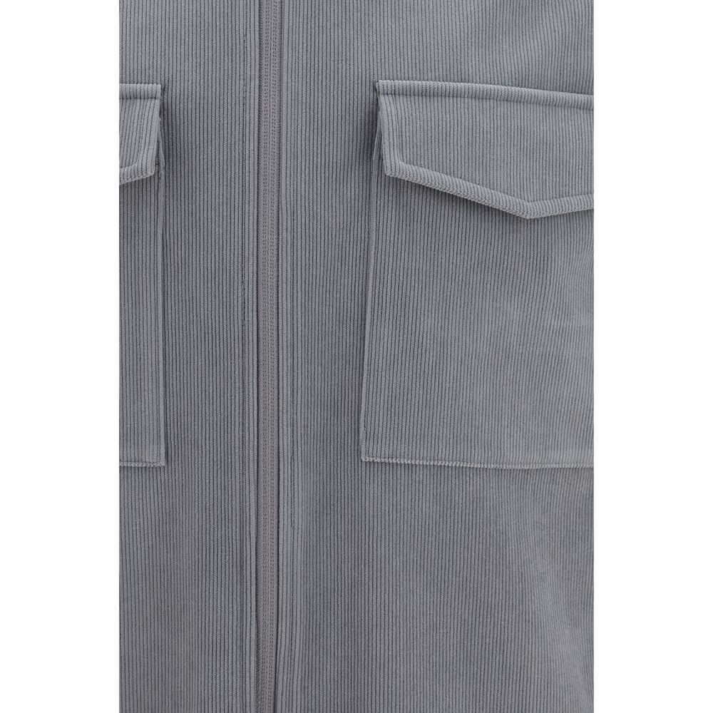 LAMINAR Graue Polyesterjacke