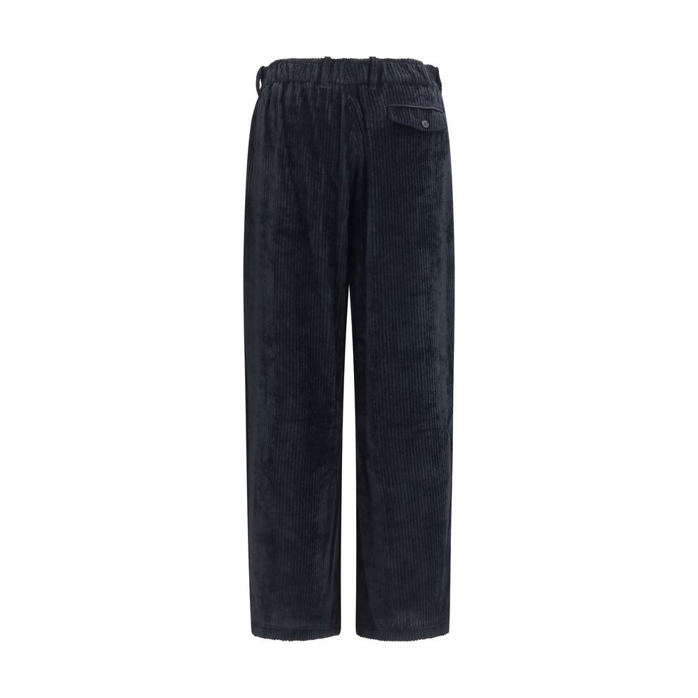 Giorgio Armani Schwarze Freizeithose aus Viskose