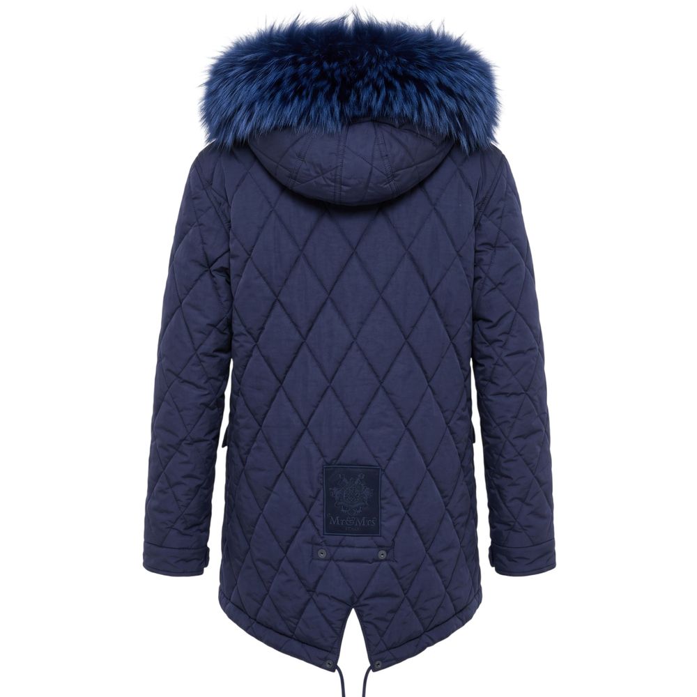 Mr&Mrs Italy Blaue Baumwolljacke für Damen