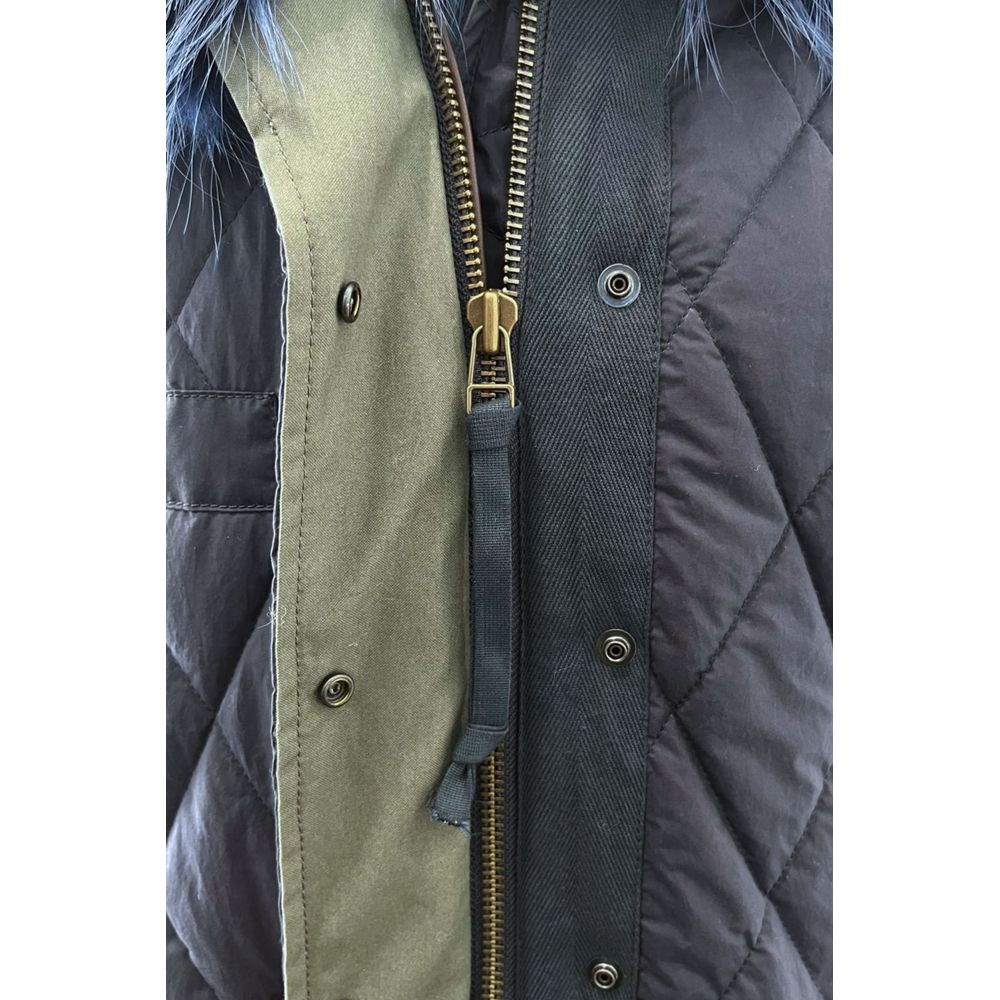 Mr&Mrs Italy Blaue Baumwolljacke für Damen