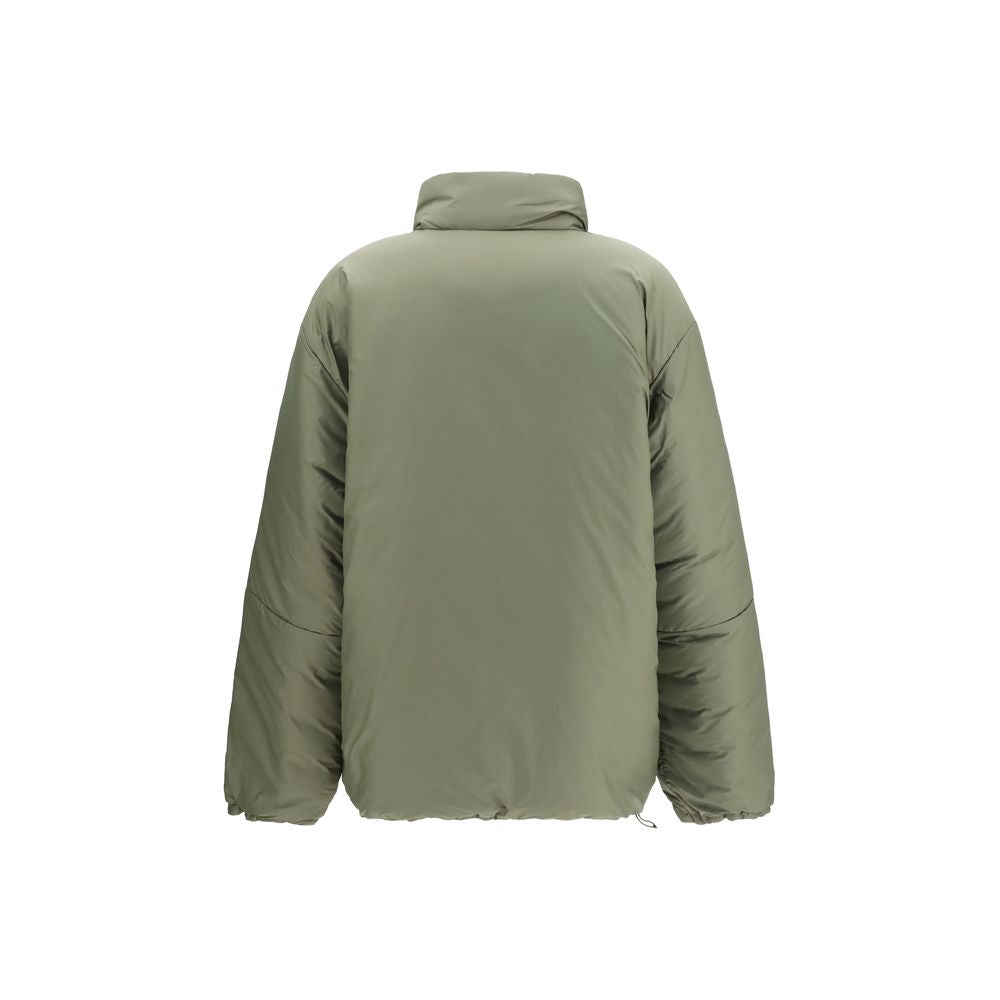 Miu Miu Zweifarbige Gänsedaunen-Steppjacke