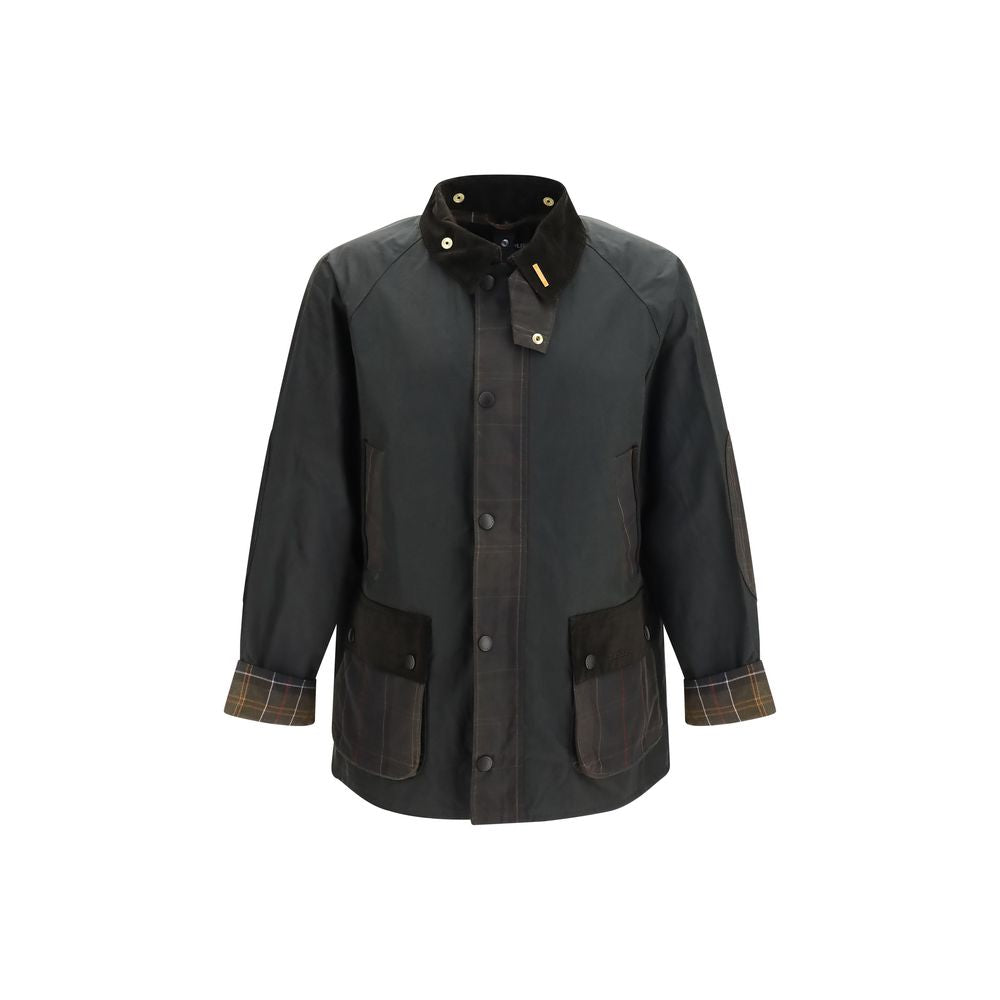 Barbour Baumwolljacke in Zweifarbenoptik