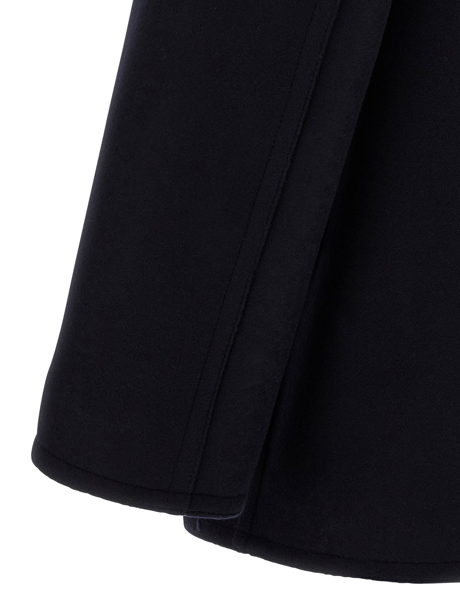 Burberry Blauer Wollmantel