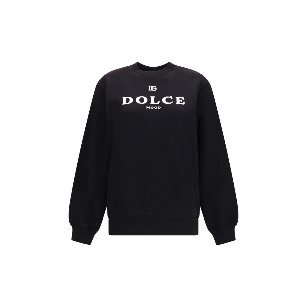 Dolce & Gabbana Schwarzer Baumwoll-Sweatshirt