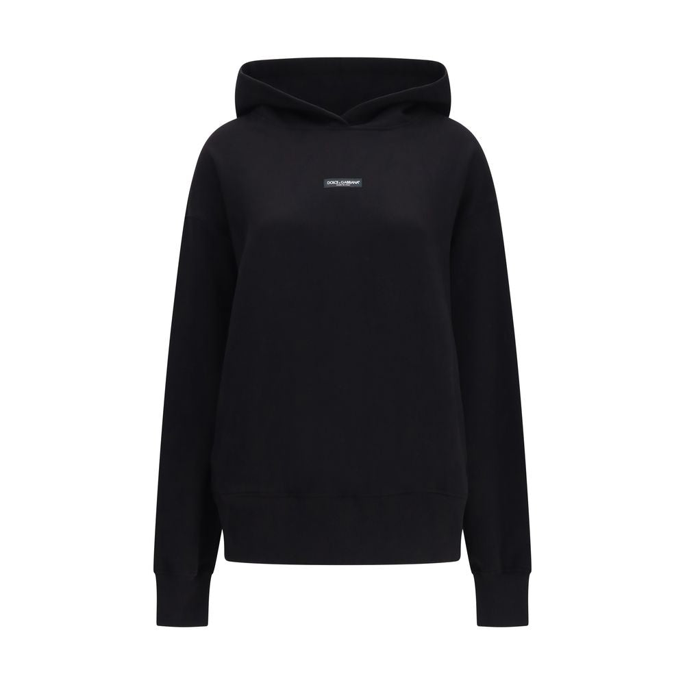 Dolce & Gabbana Schwarzer Baumwoll-Sweatshirt
