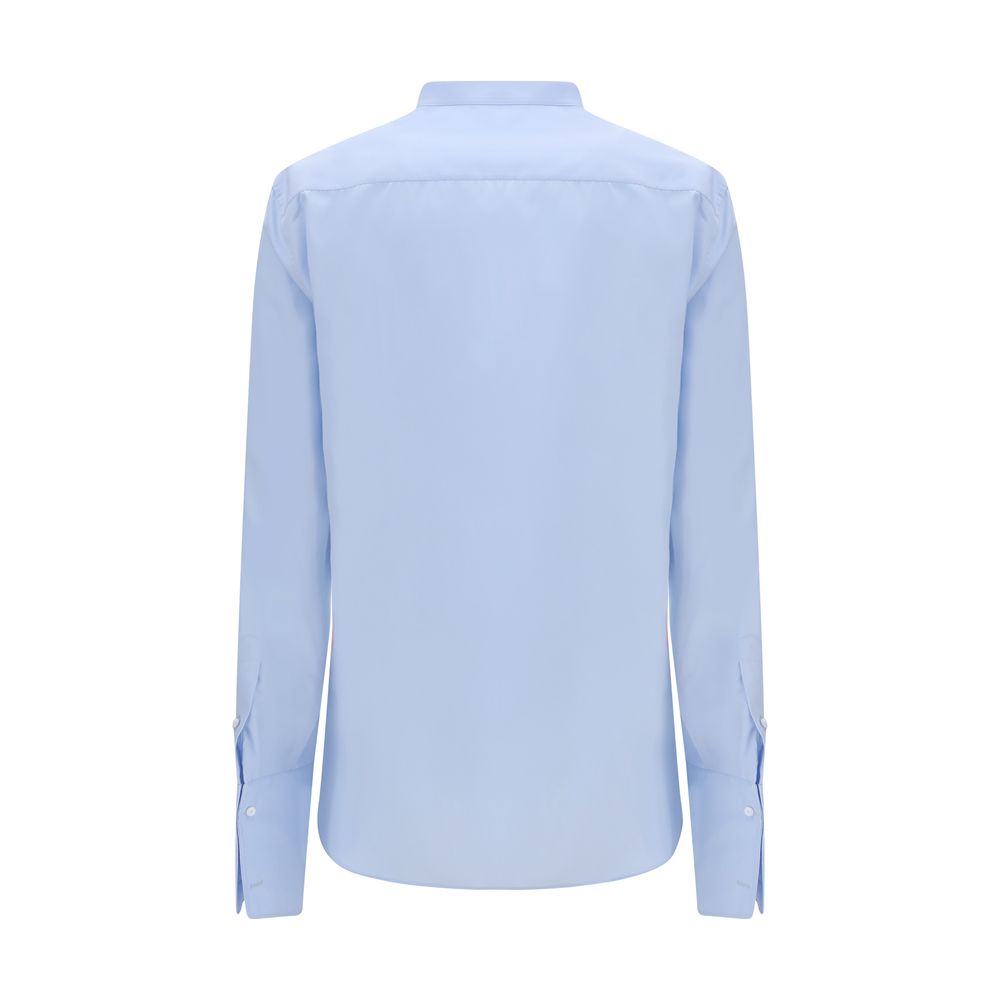 Fendi Blaues Baumwollhemd