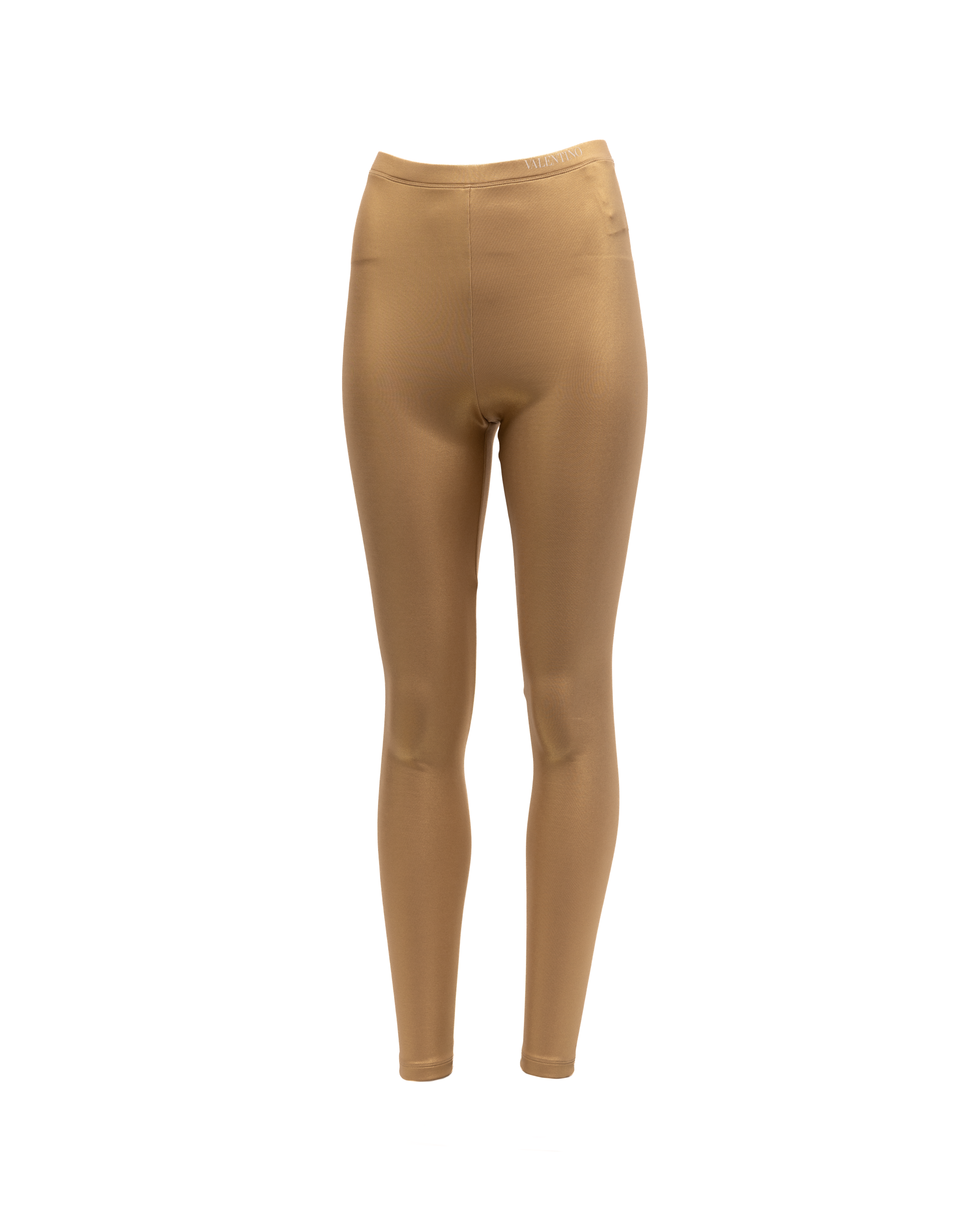 Valentino Garavani Damen Leggings in Gold