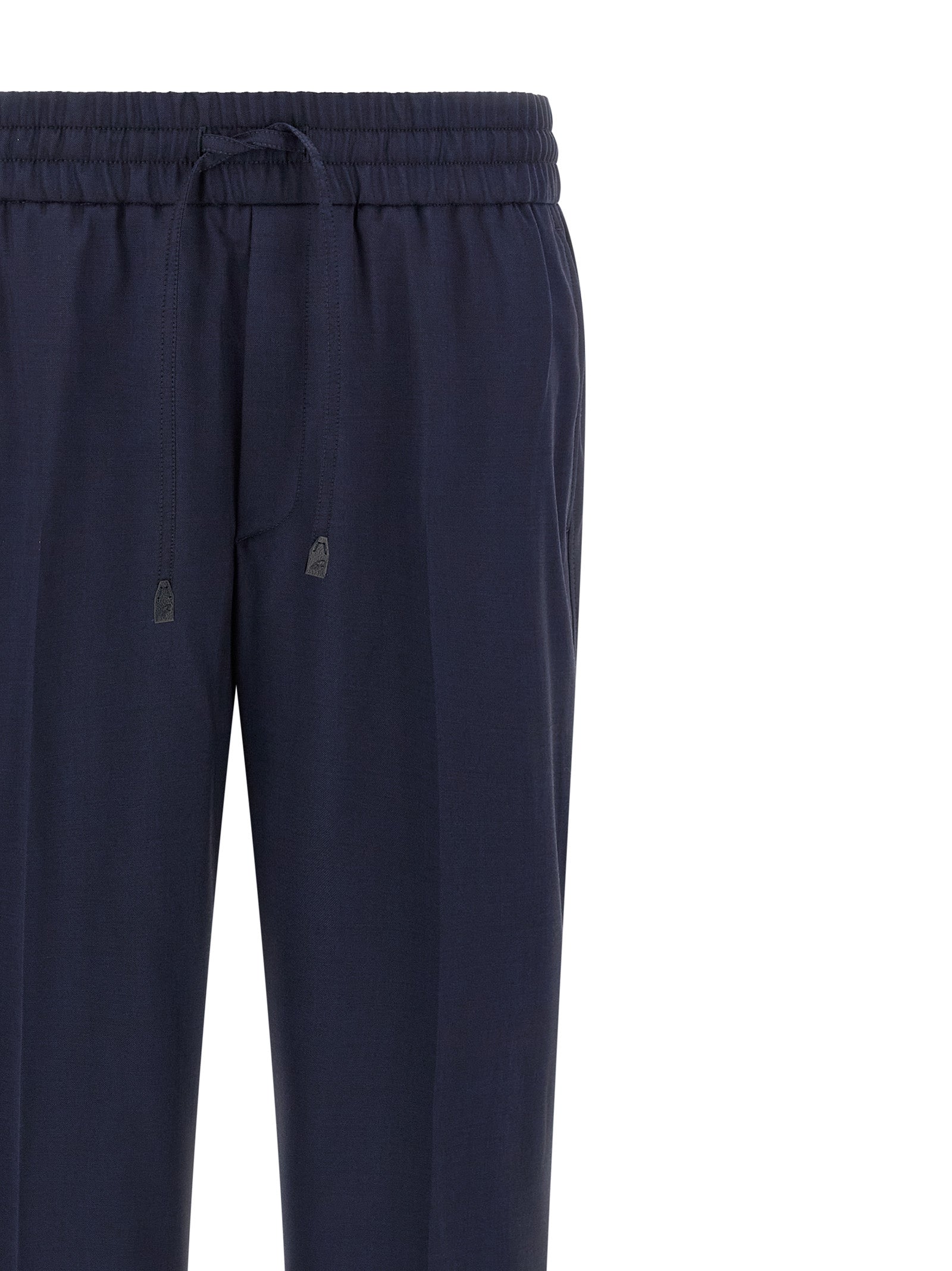 Brioni Blaue Wollhose