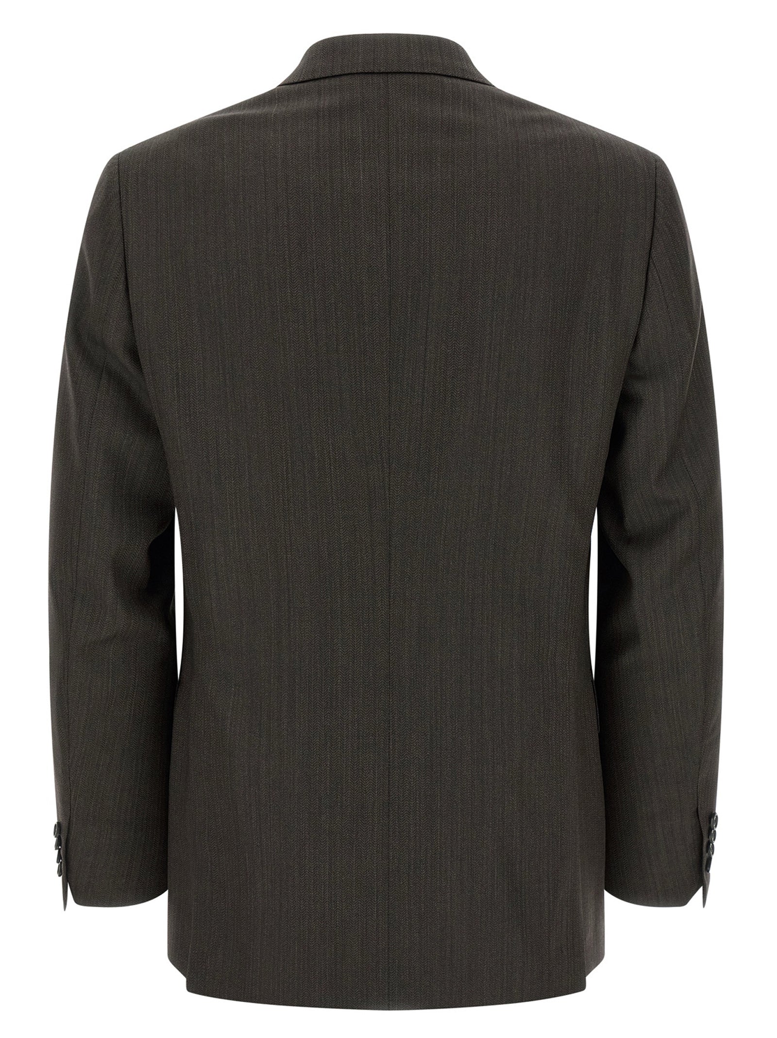 Brioni Brauner Woll-Zweiteiler
