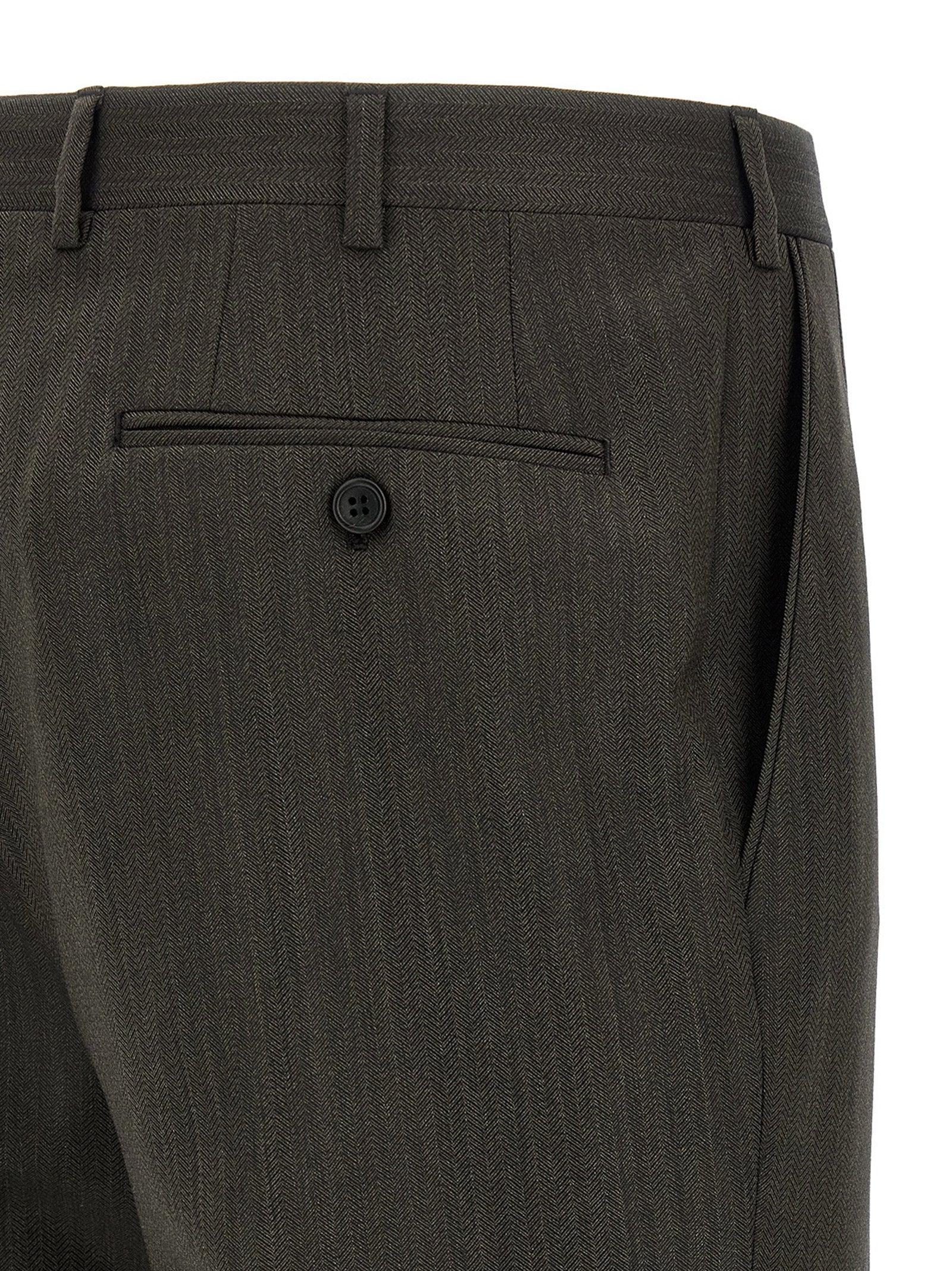 Brioni Brauner Woll-Zweiteiler