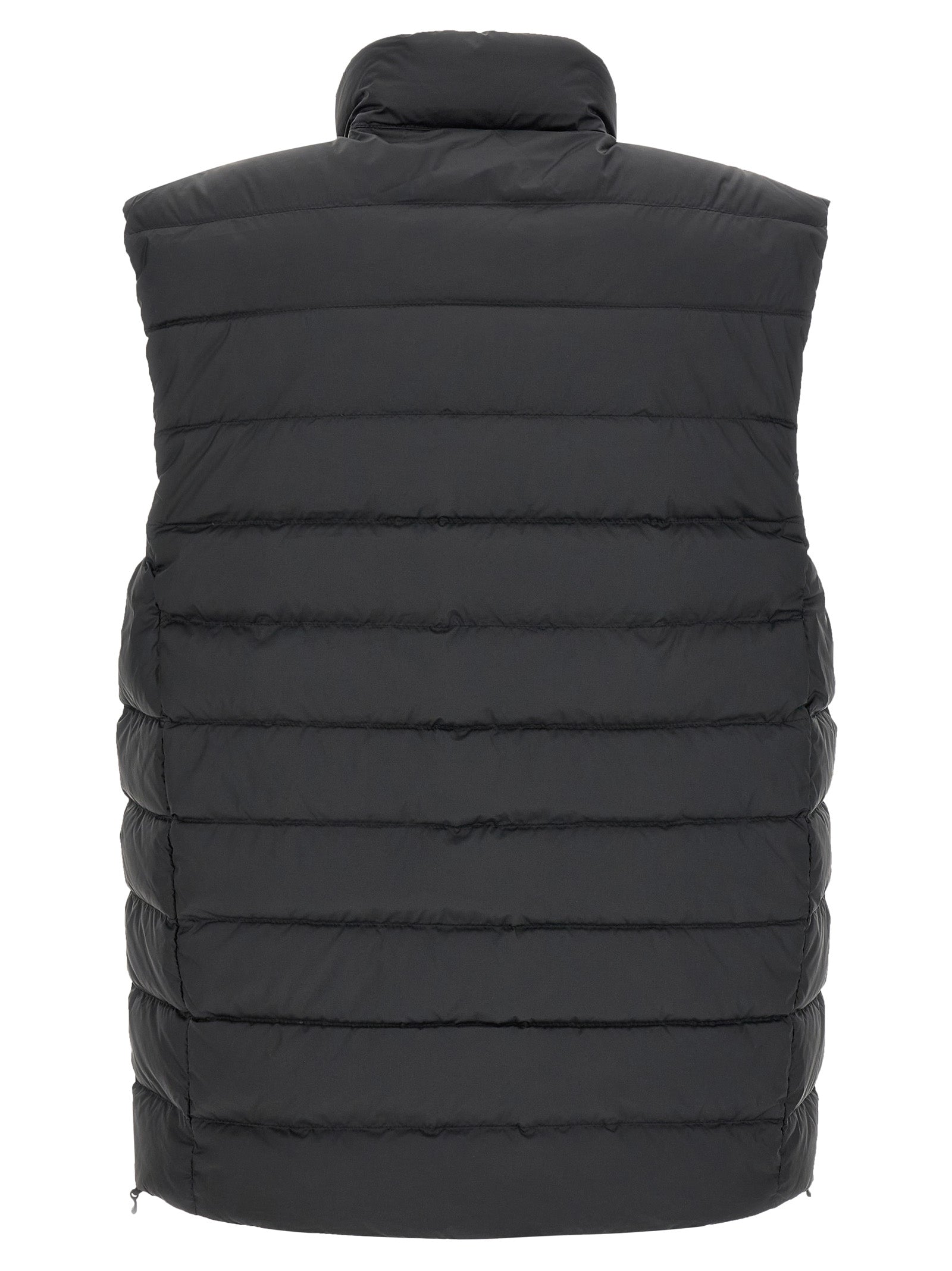 Polo Ralph Lauren Schwarze ärmellose Jacke aus Polyester