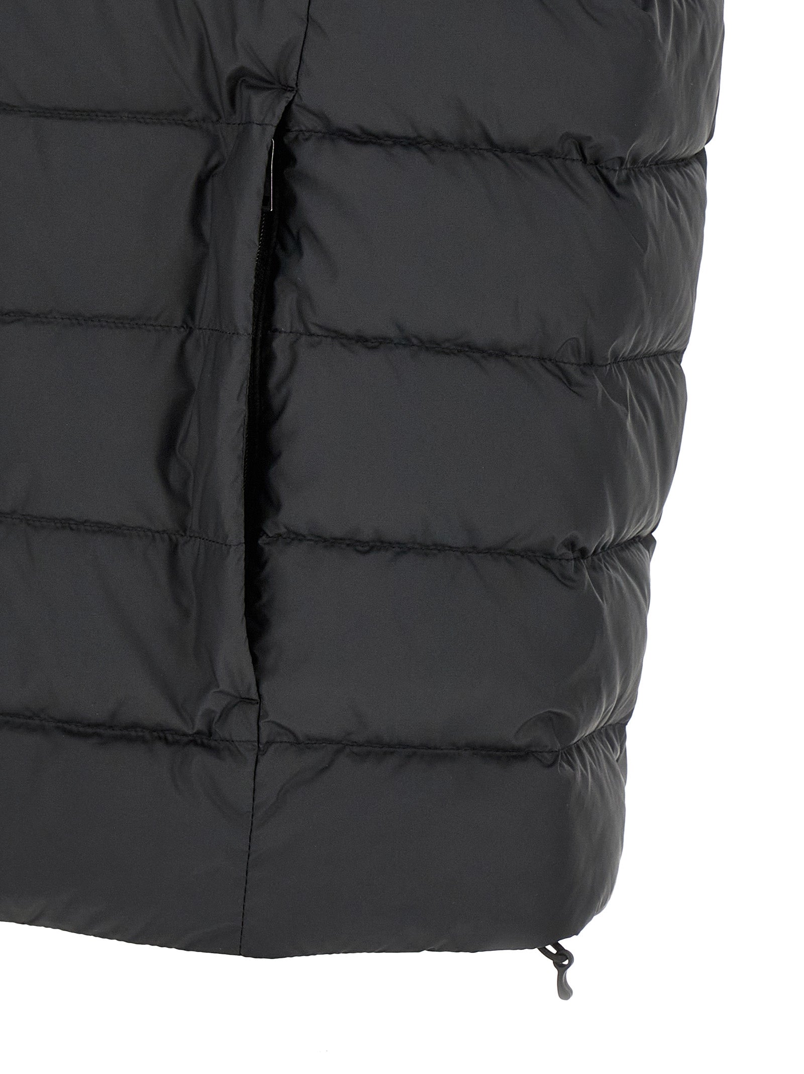 Polo Ralph Lauren Schwarze ärmellose Jacke aus Polyester