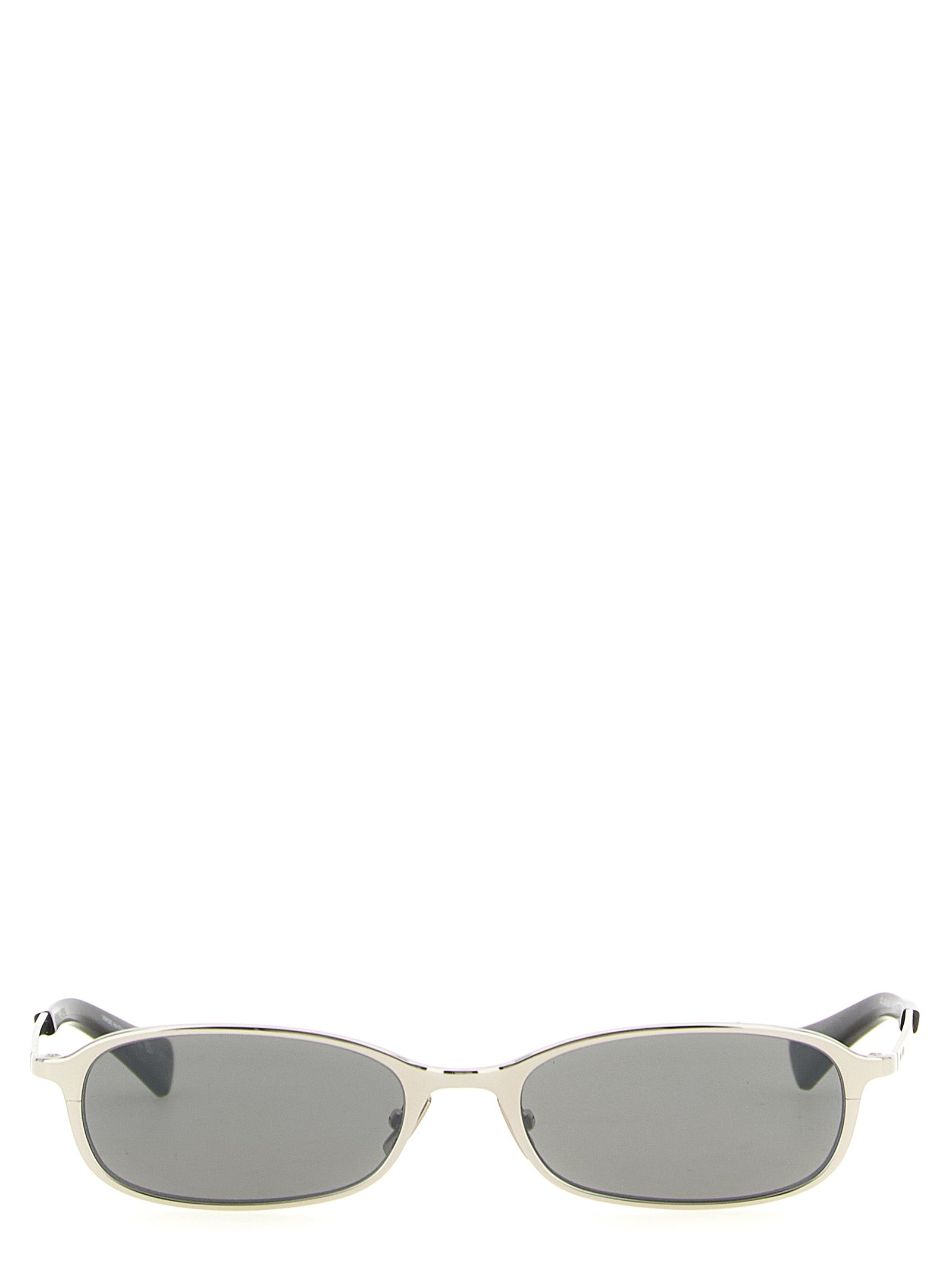 Saint Laurent Graue Sonnenbrille aus Acetat