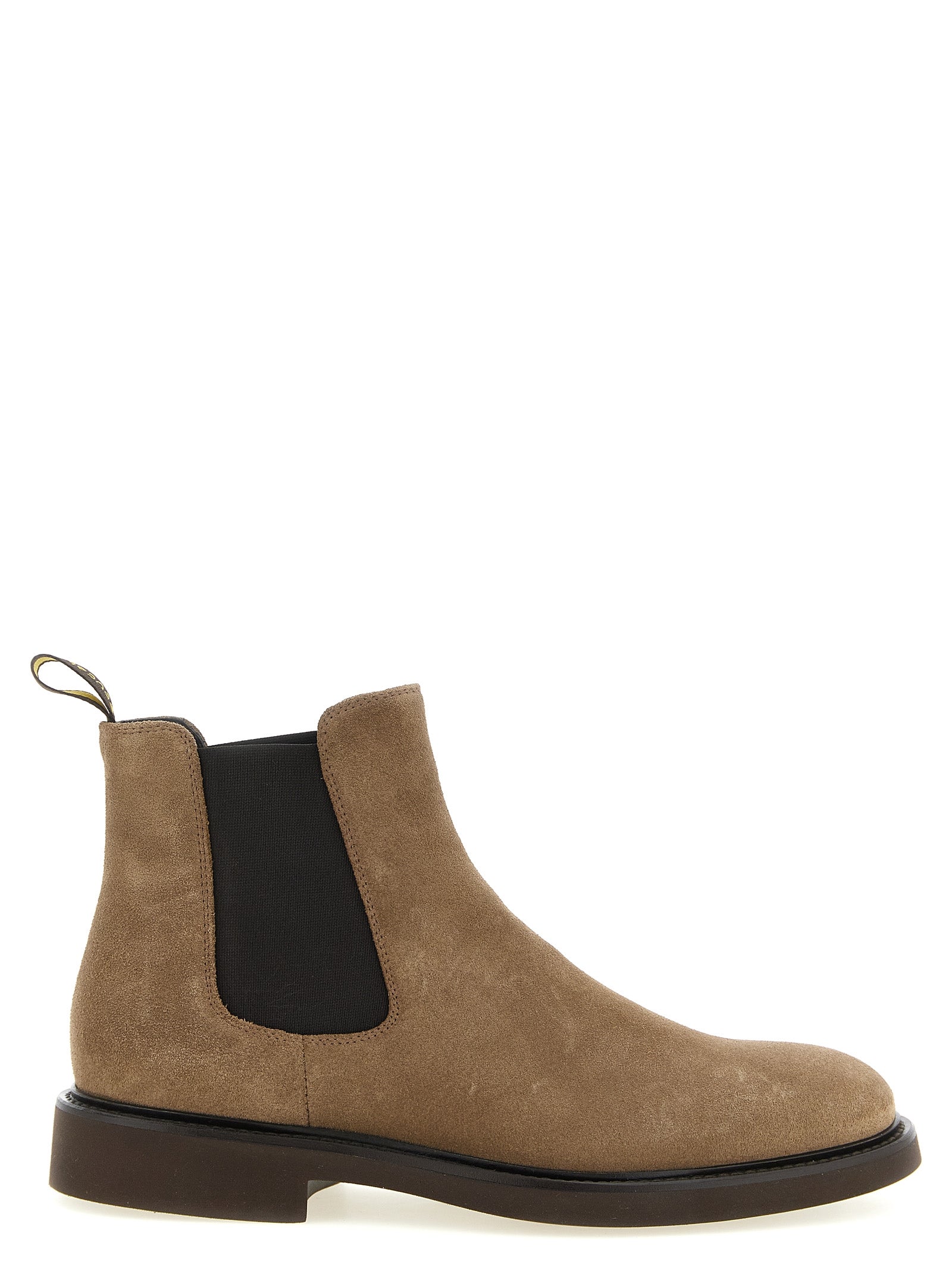 Doucal's Beige Lammleder Stiefeletten