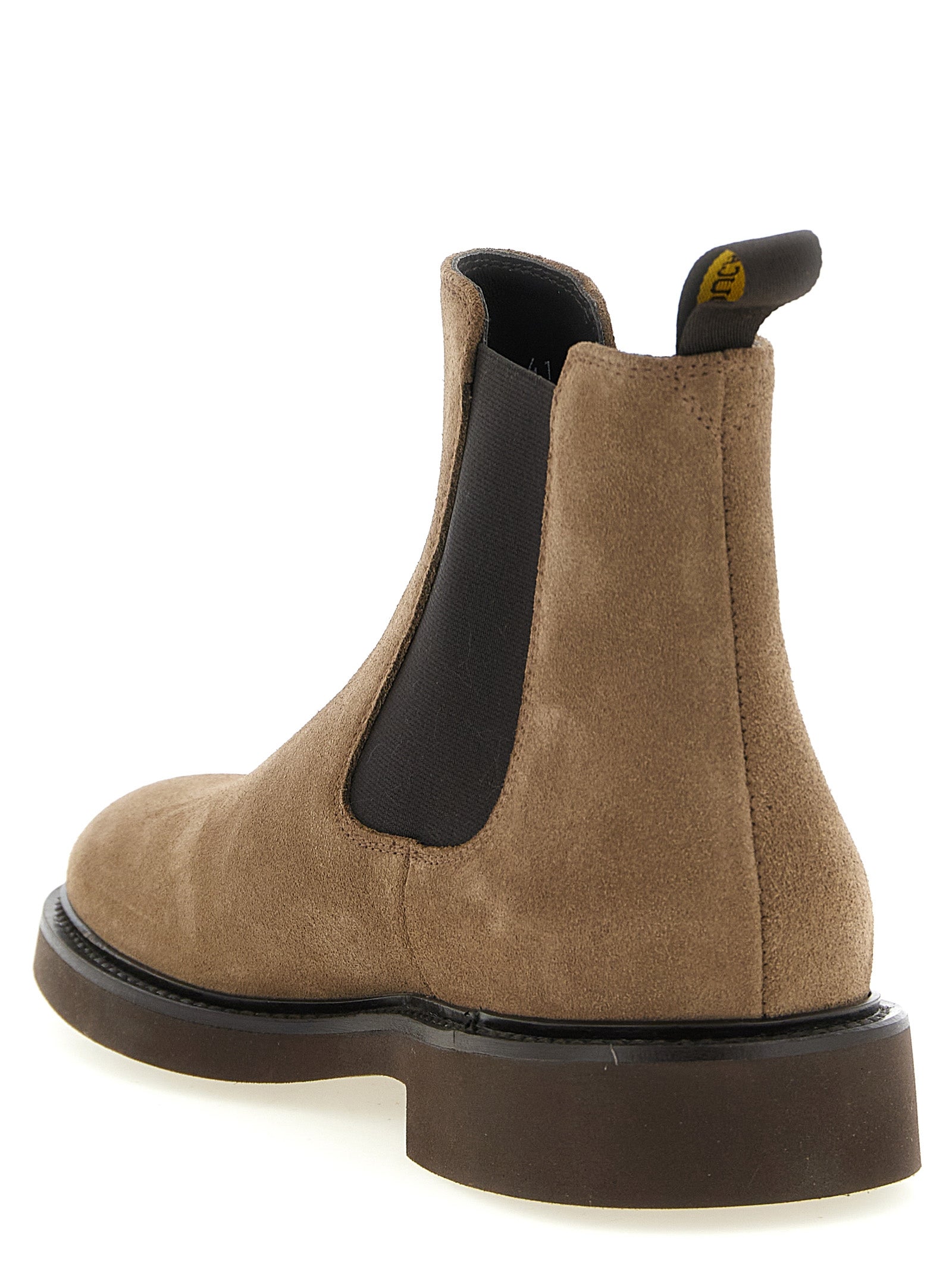 Doucal's Beige Lammleder Stiefeletten