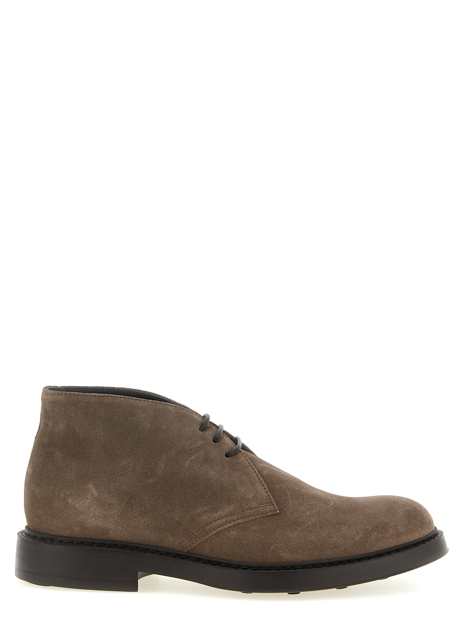 Doucal's Braune Stiefeletten aus Ziegenleder