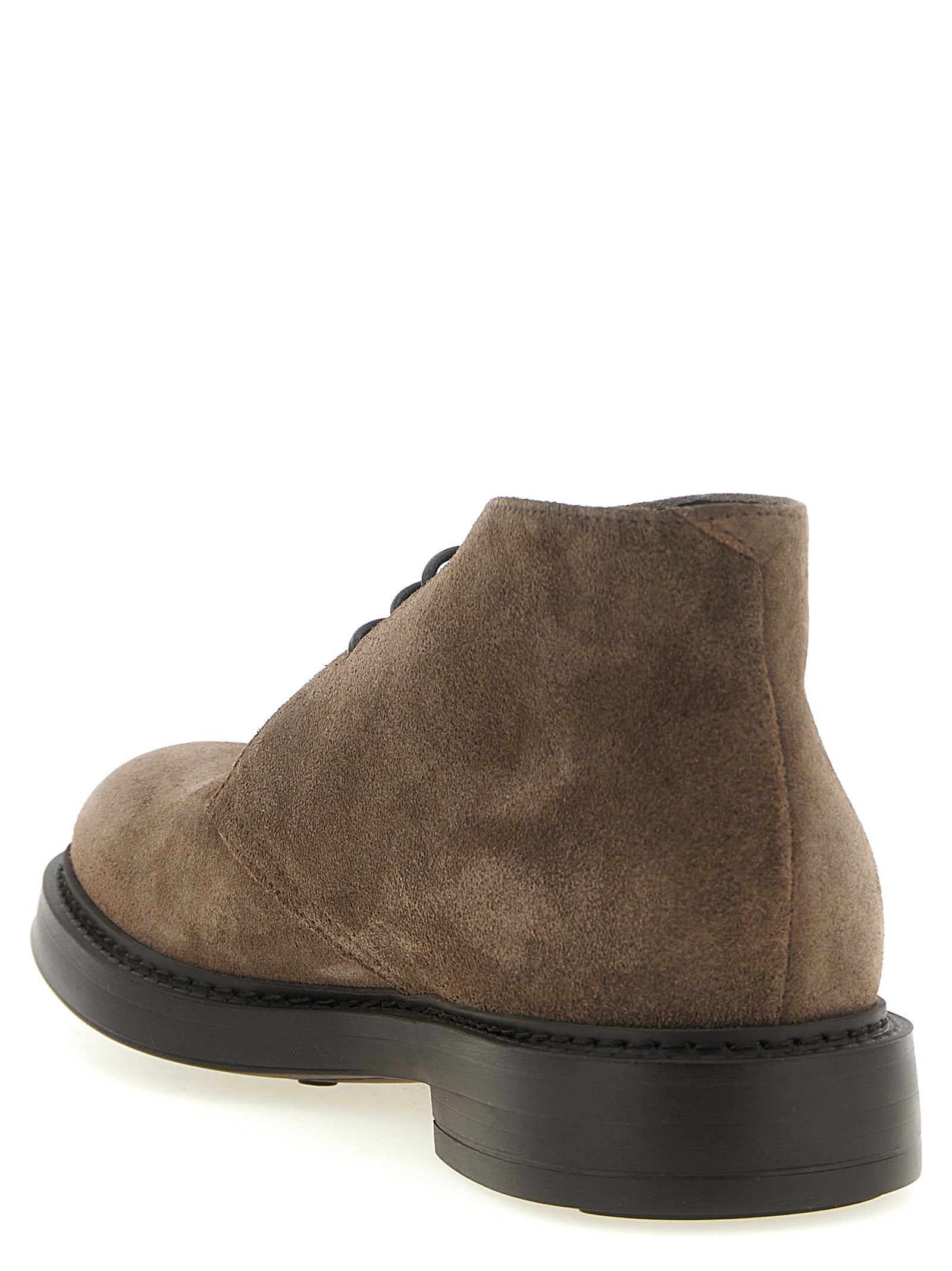 Doucal's Braune Stiefeletten aus Ziegenleder