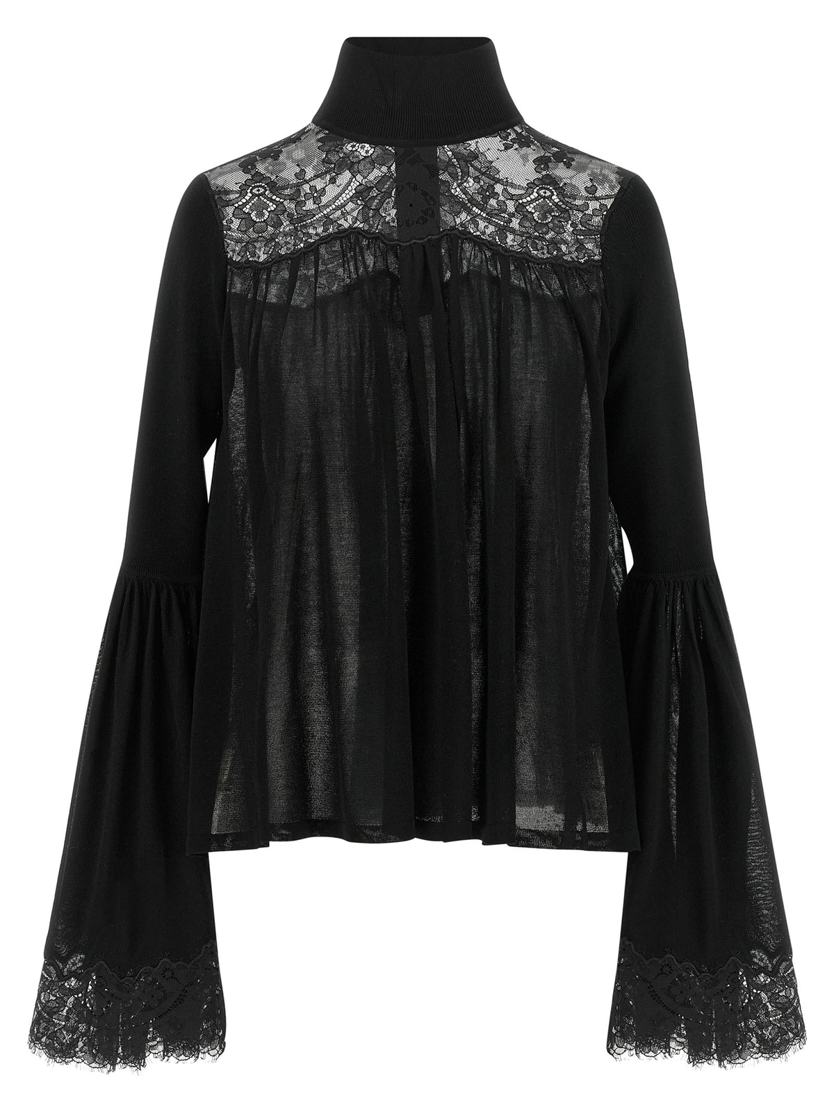Zimmermann Schwarze Lyocell-Bluse
