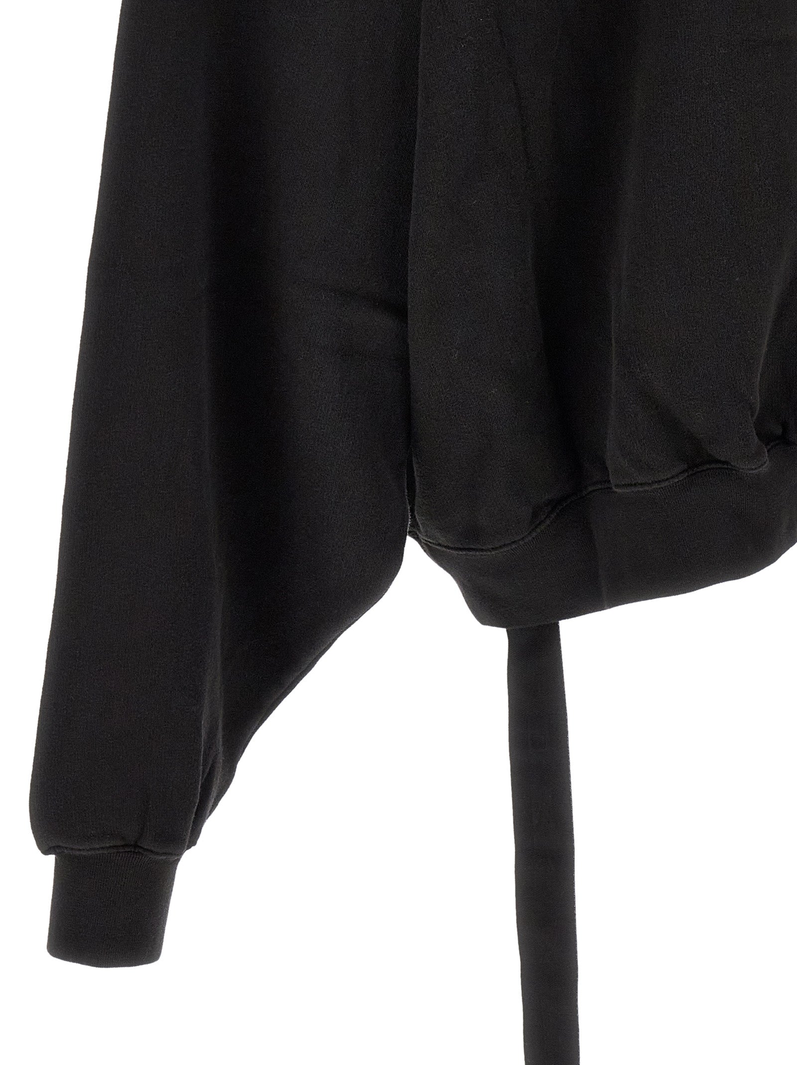 DRKSHDW Schwarzer Baumwoll-Sweatshirt