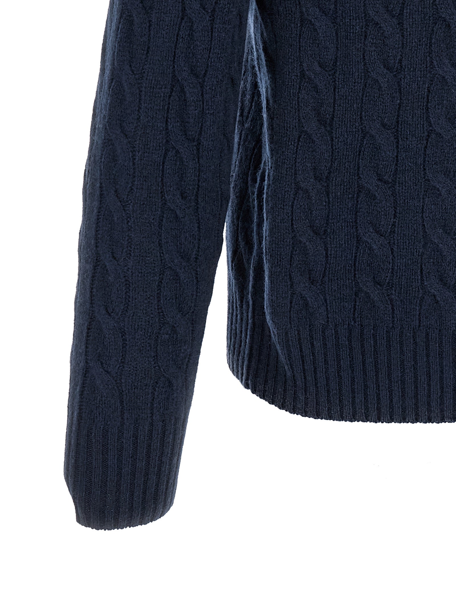 Polo Ralph Lauren Blauer Wollcardigan