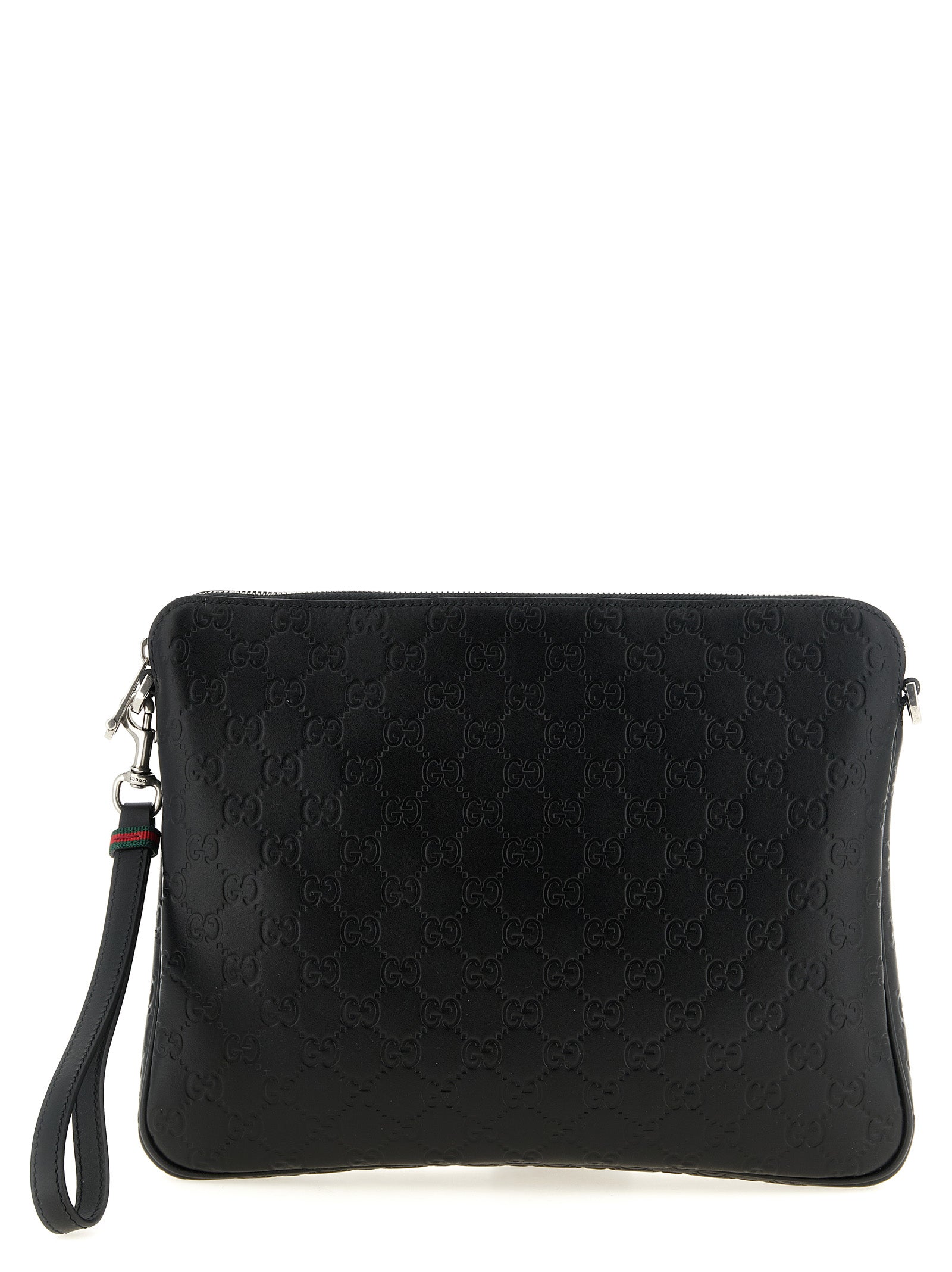 Gucci Schwarze Kalbsleder-Umhängetasche