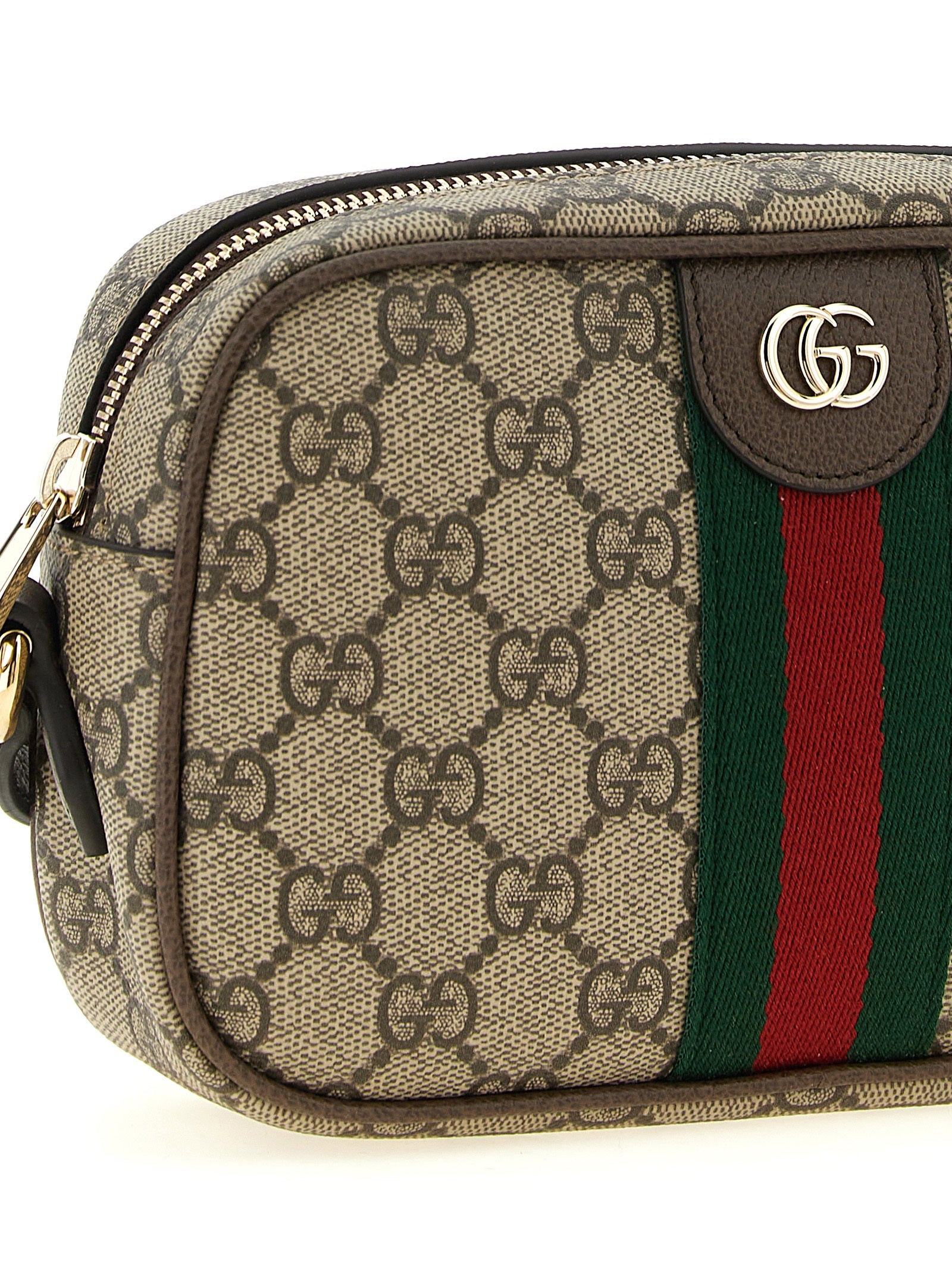 Gucci Braune Crossbody-Tasche aus Polyethylen