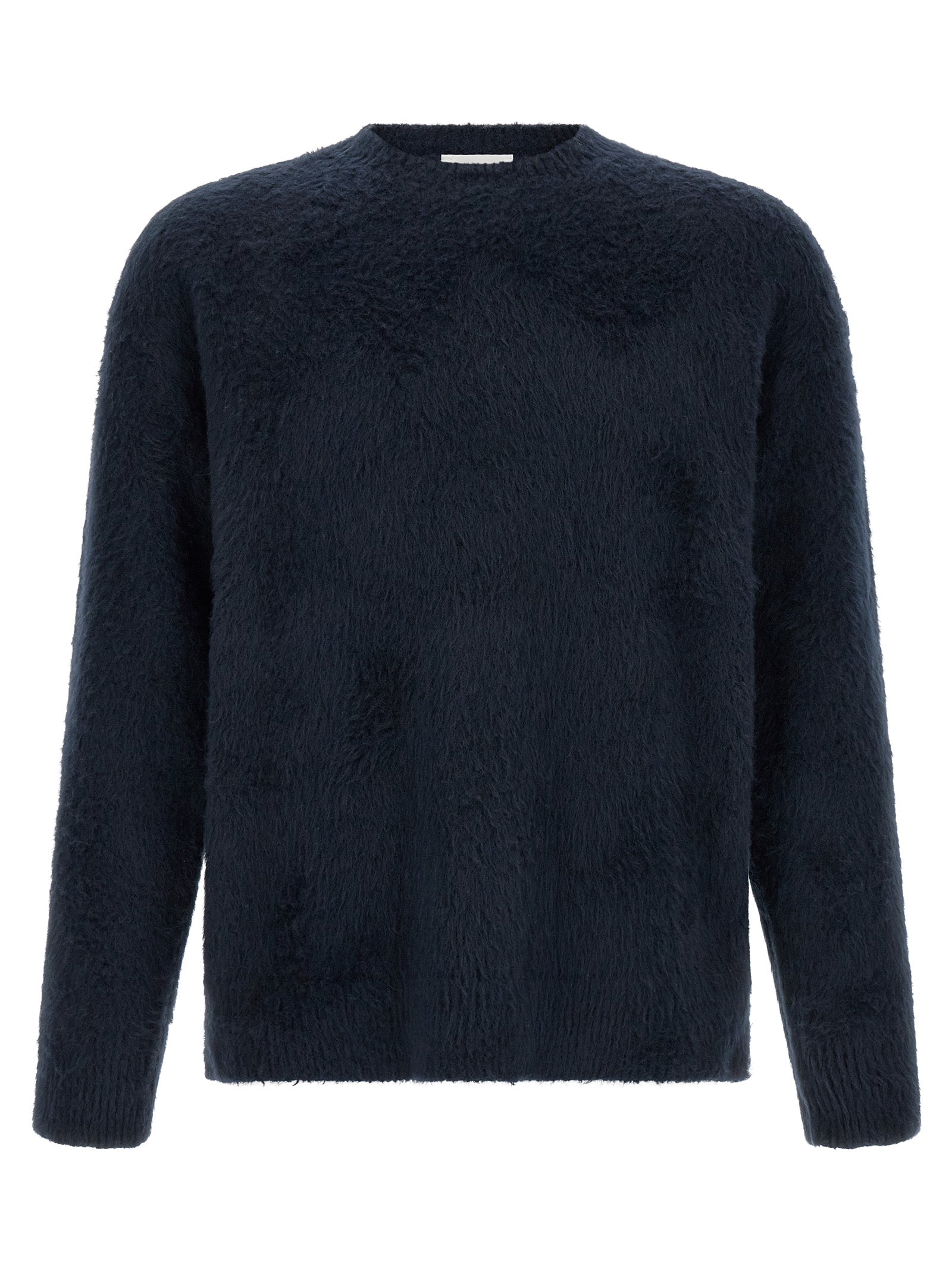 Roberto Collina Blauer Baumwollcardigan