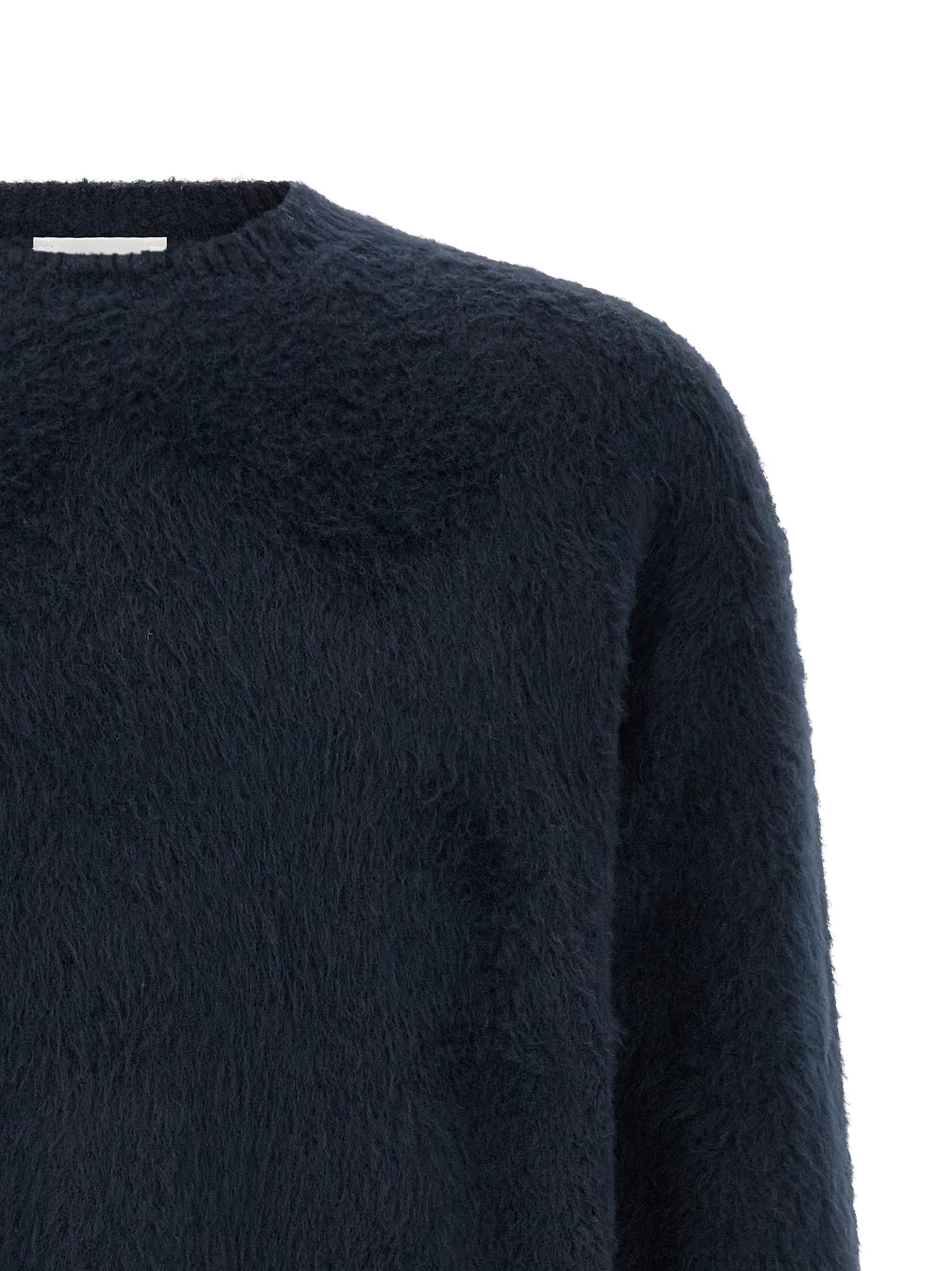 Roberto Collina Blauer Baumwollcardigan