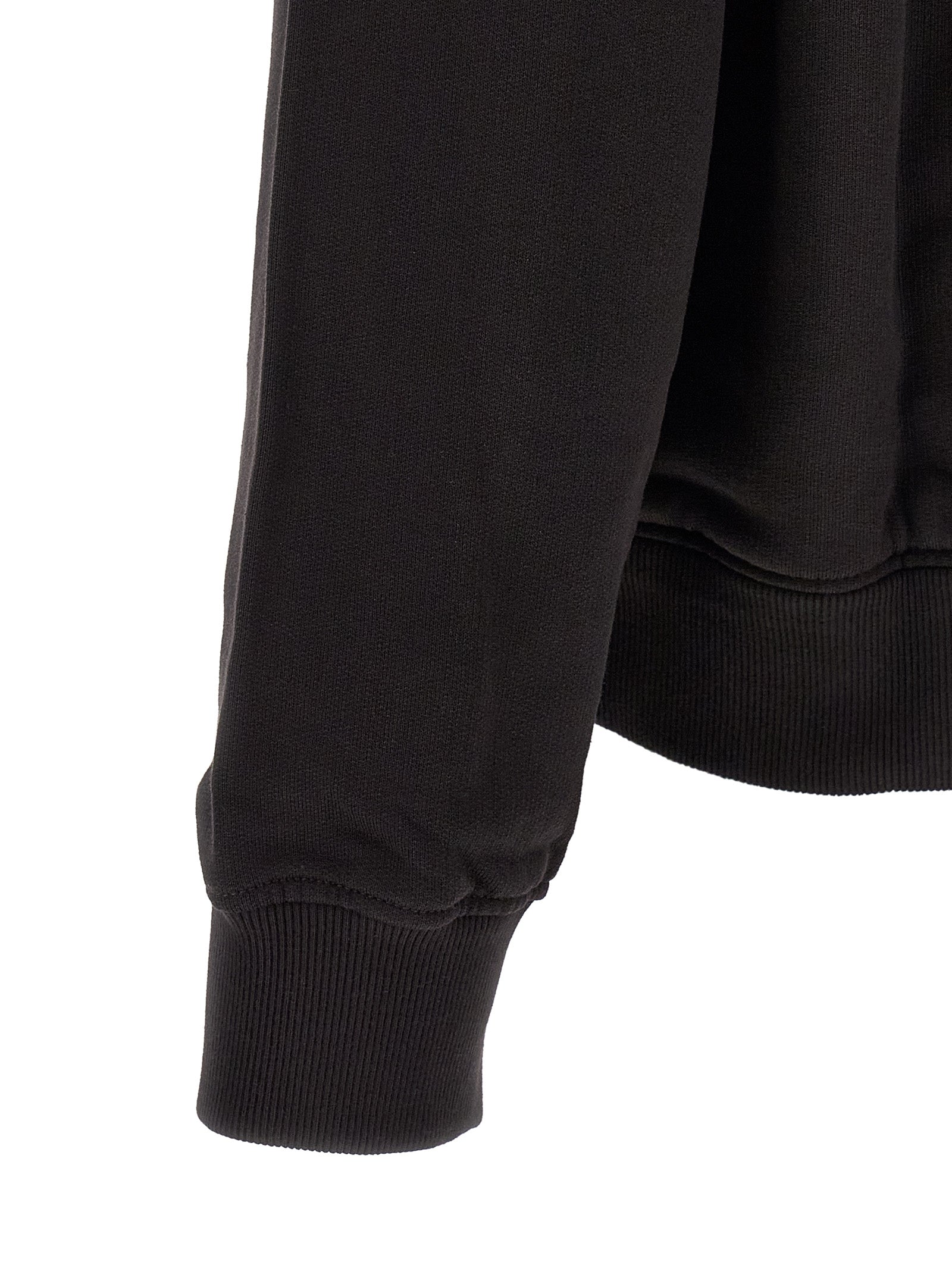 Dolce & Gabbana Schwarzer Baumwoll-Sweatshirt