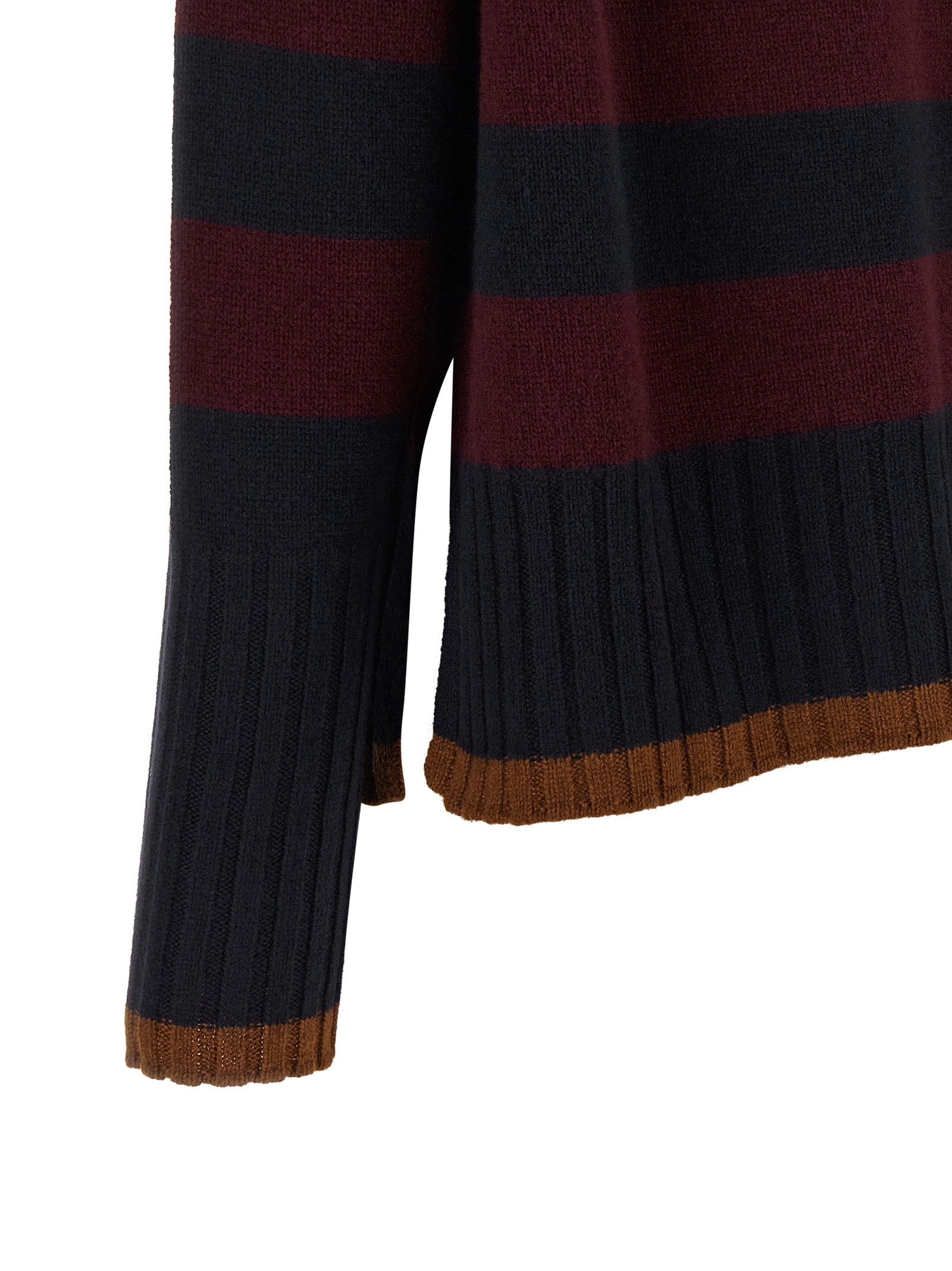 BE YOU Kaschmir-Strickjacke in Bordeaux
