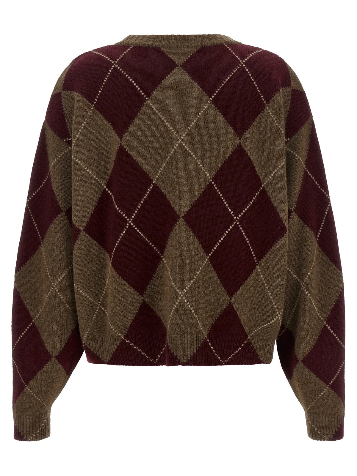 BE YOU Mehrfarbige Kaschmir-Strickjacke
