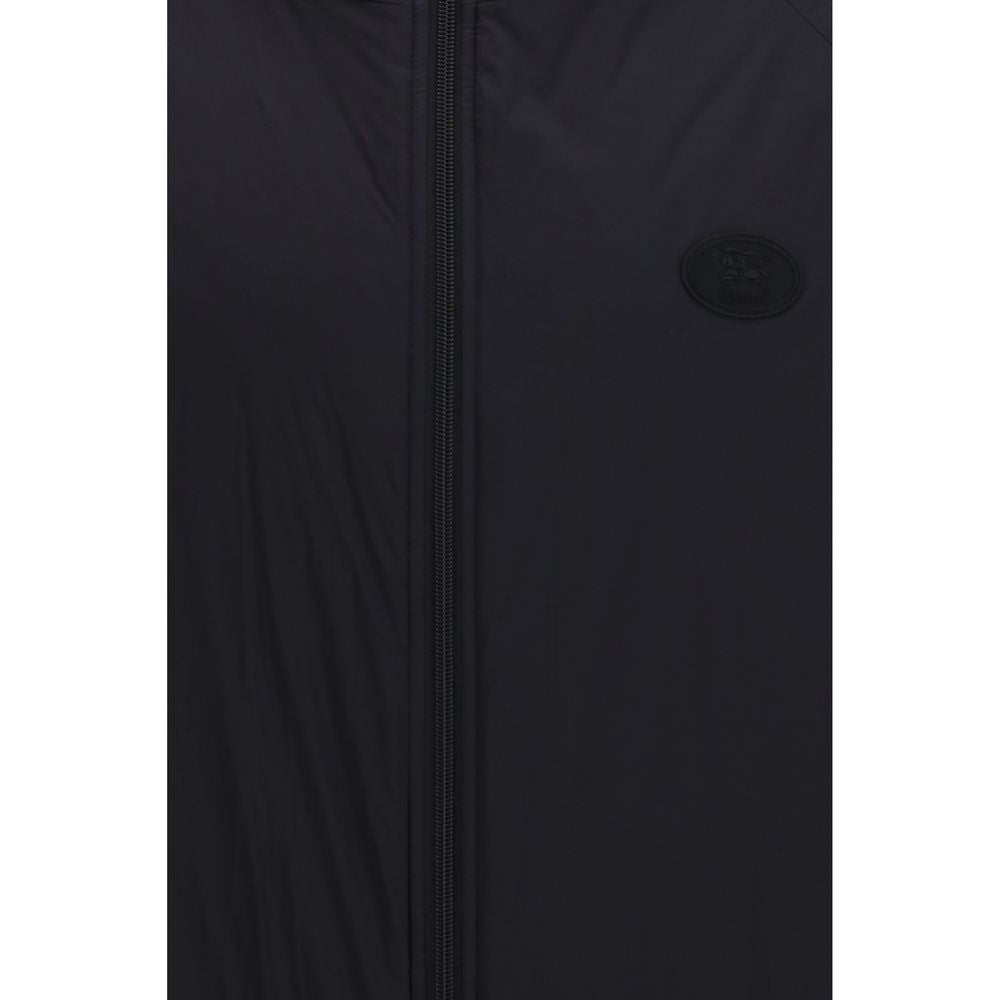 Burberry Schwarze Nylon-Shell-Jacke