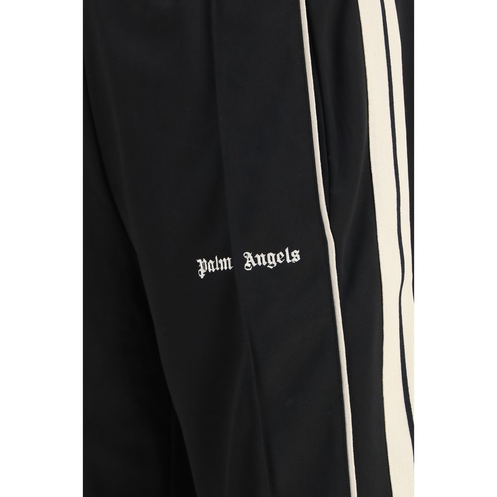 Palm Angels Schwarze Jogginghose aus Polyester (Trainingshose)