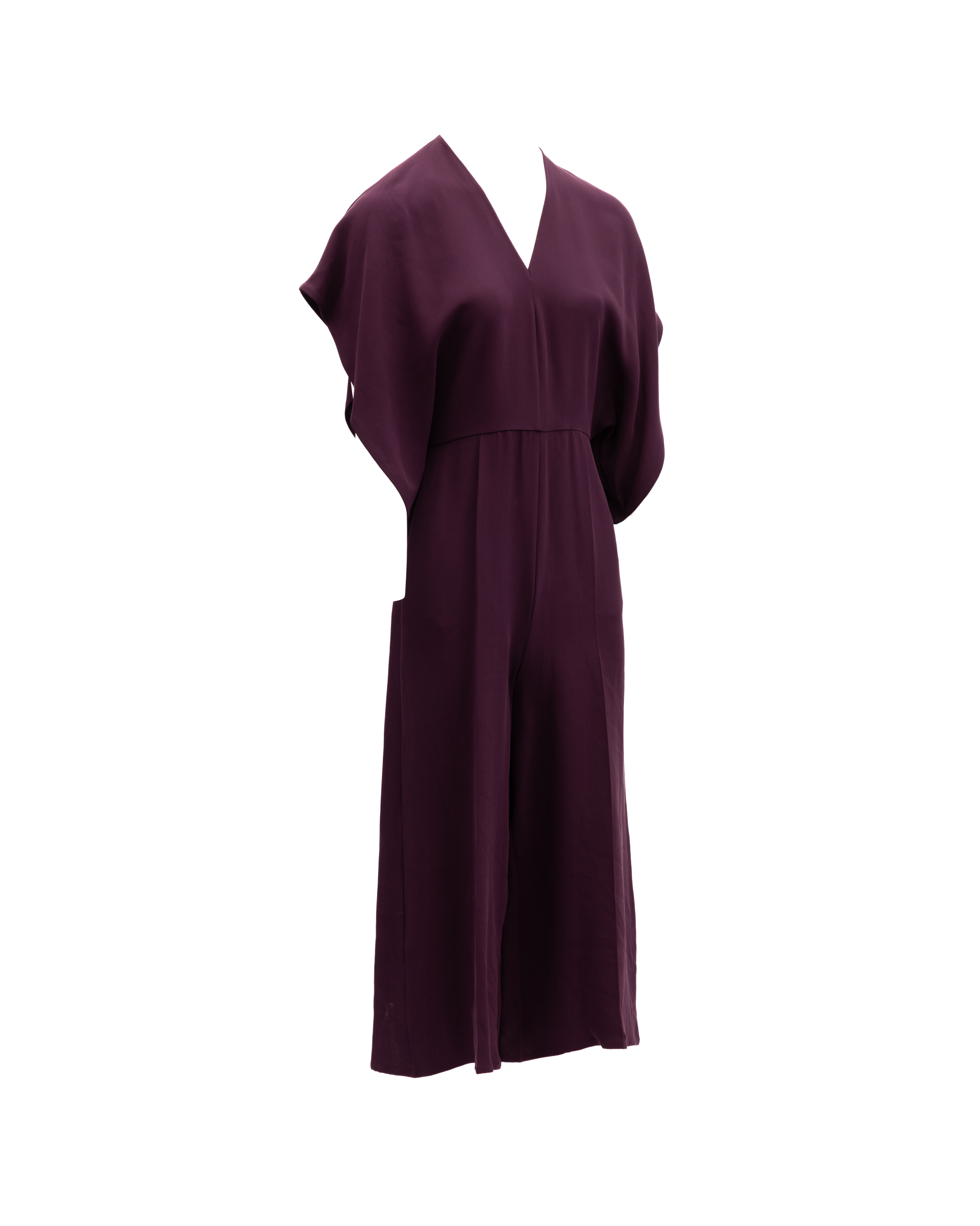 Valentino Garavani Dunkelvioletter Damen-Jumpsuit
