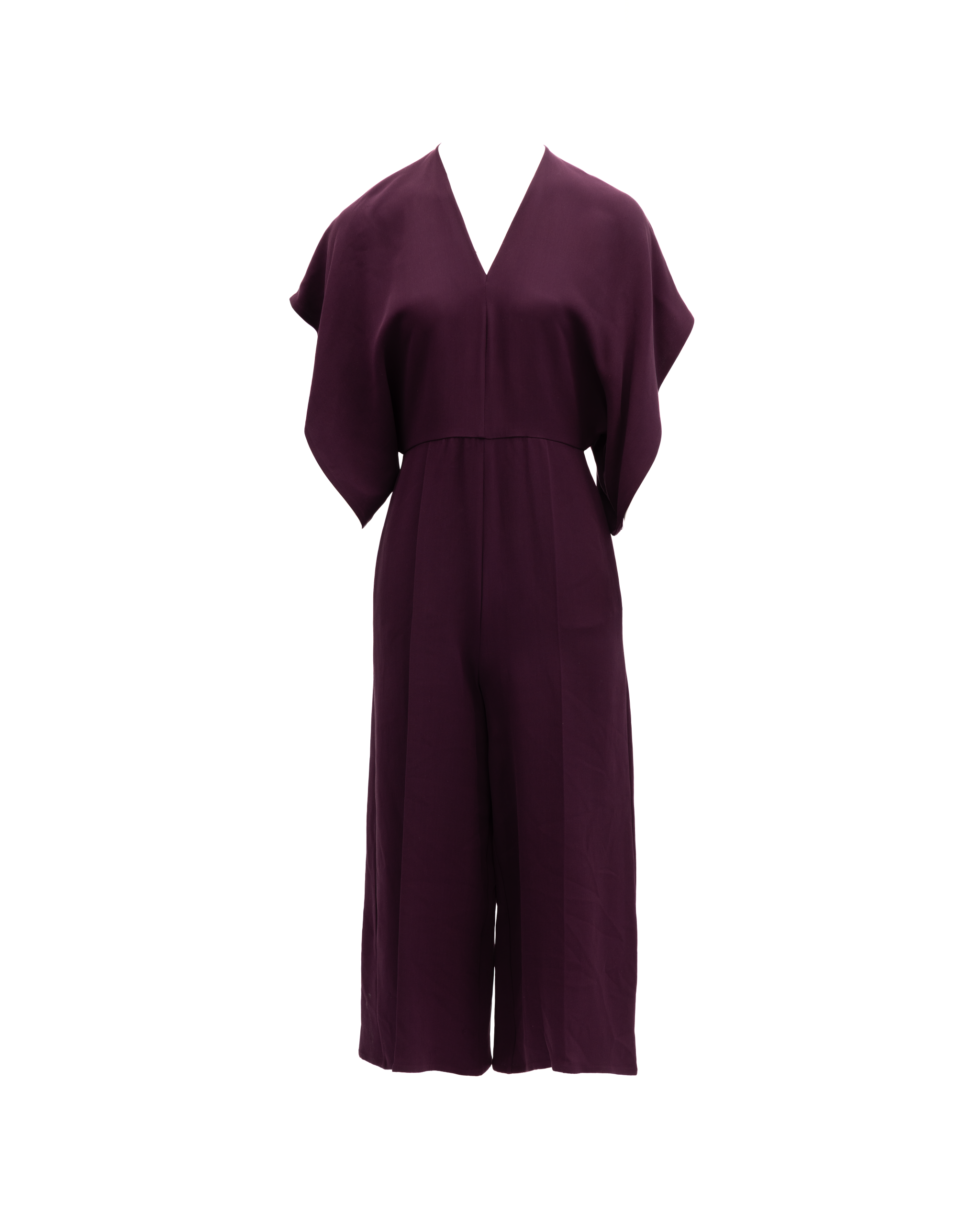 Valentino Garavani Dunkelvioletter Damen-Jumpsuit