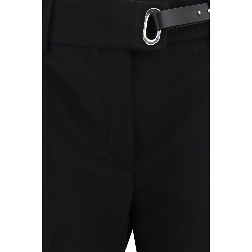 Max Mara Schwarze Freizeithose aus Viskose