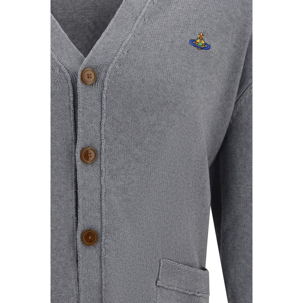 Vivienne Westwood Grauer Baumwollcardigan