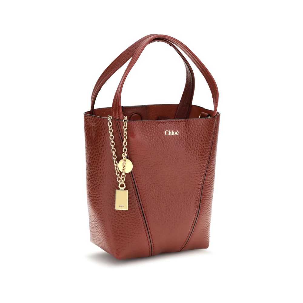 Chloé Multicolor Calf Leather Bos Taurus Schultertasche
