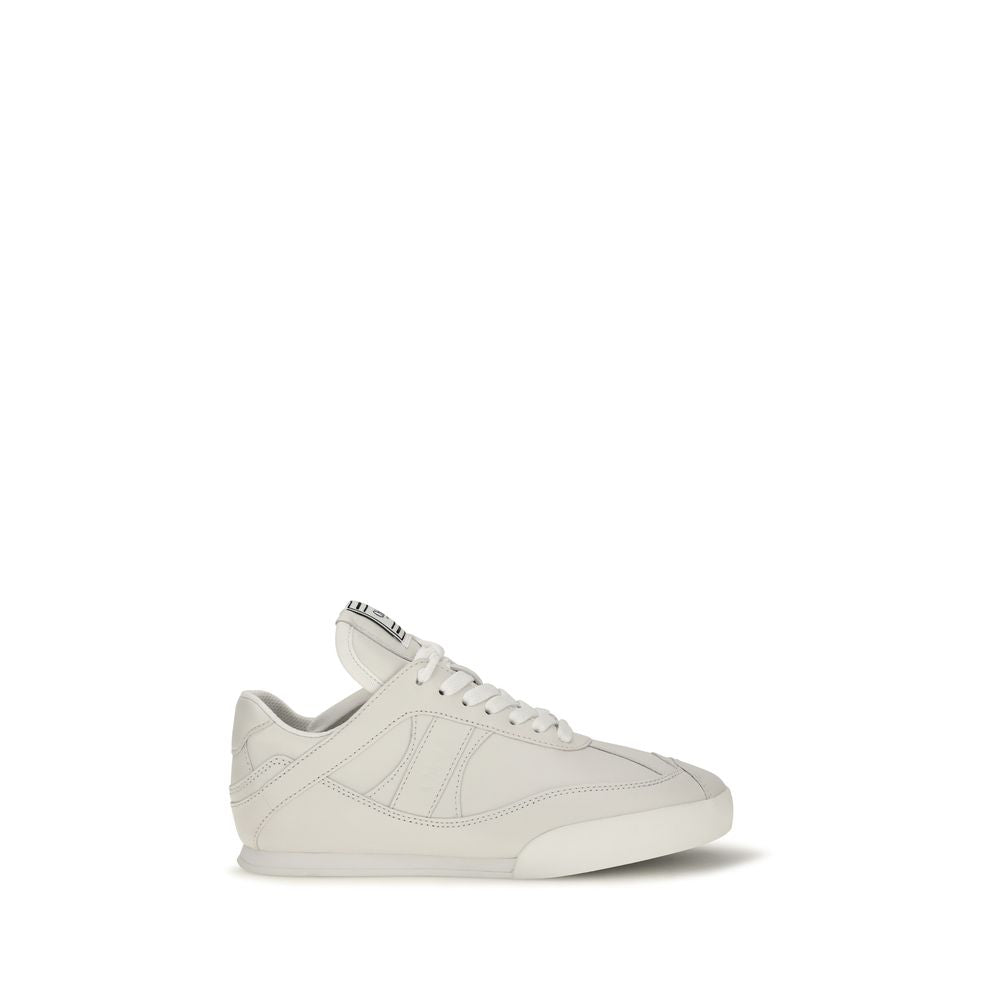 Chloé Weiße Kalbsleder Bos Taurus Athletic Sneaker