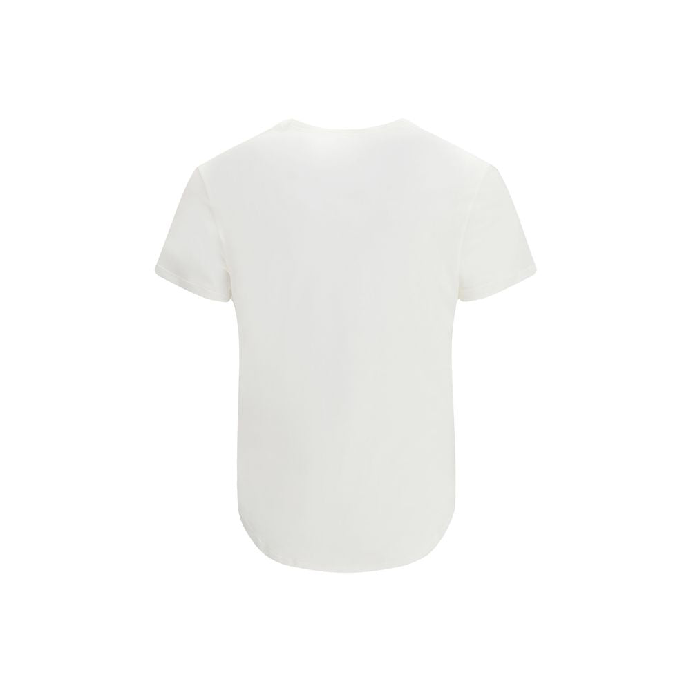 Fendi Weißes Baumwoll-T-Shirt
