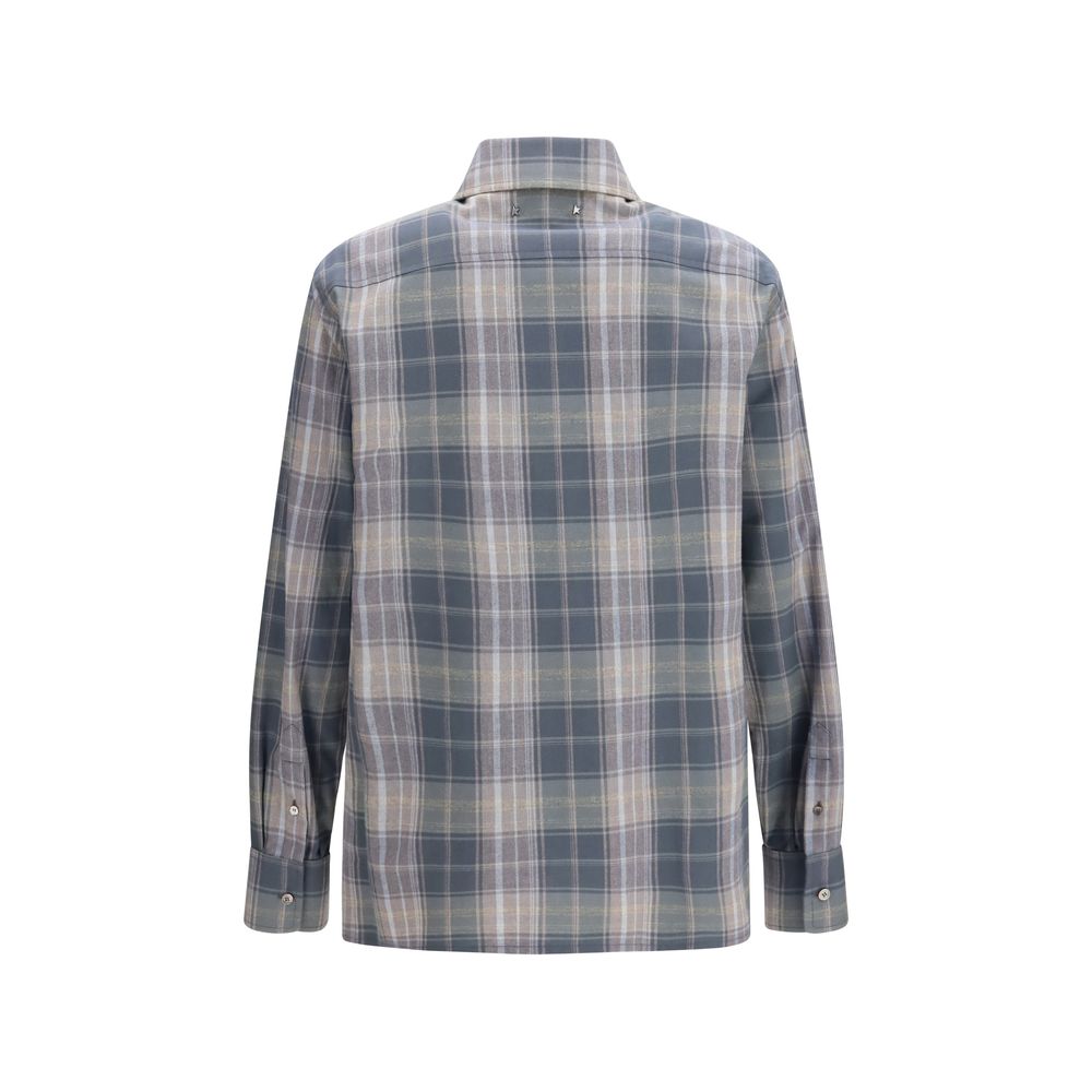 Golden Goose Mehrfarbiges Hemd aus Baumwolle mit Muster