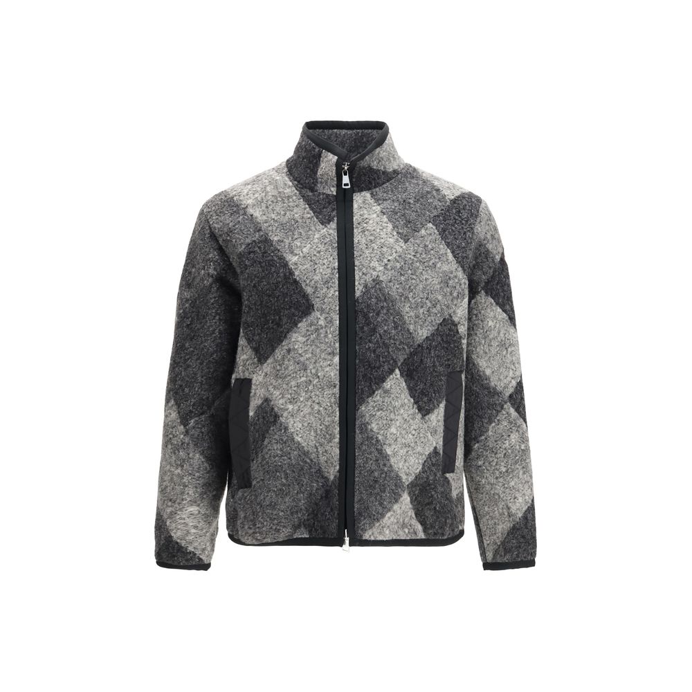 Moncler Grauer Oves Aries Wollpullover