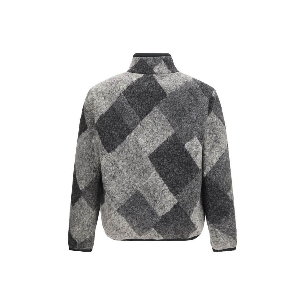 Moncler Grauer Oves Aries Wollpullover