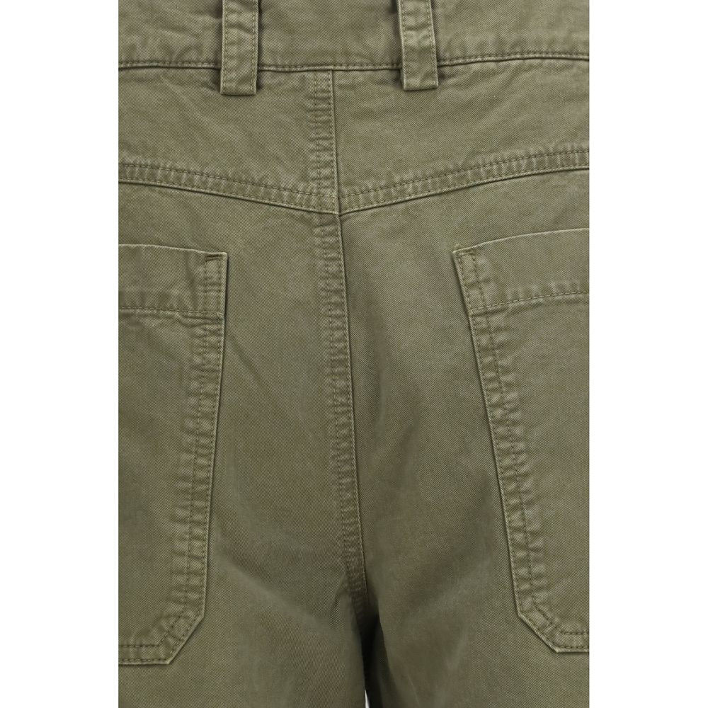 Off-White Zweifarbige Baumwoll-Freizeithose