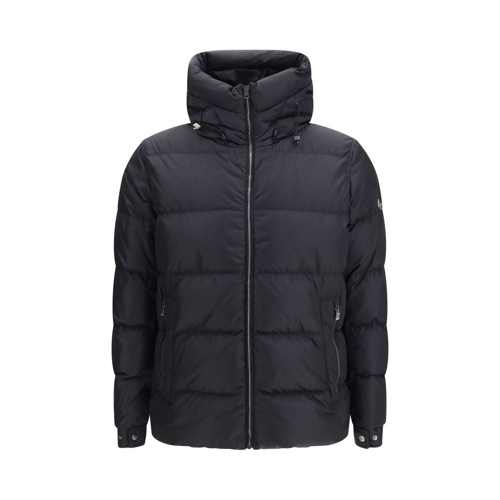 Herno Schwarze Daunenjacke aus Shell